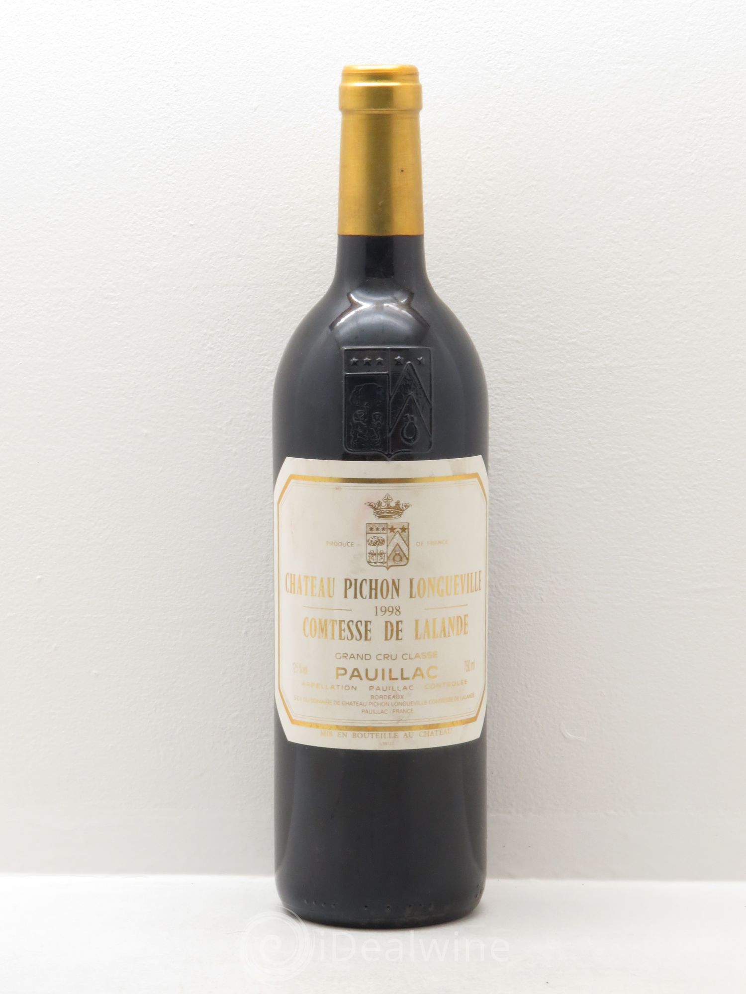 Château Pichon Longueville Comtesse de Lalande 2ème Grand Cru Classé 1998 - Lot de 1 bouteille - 0