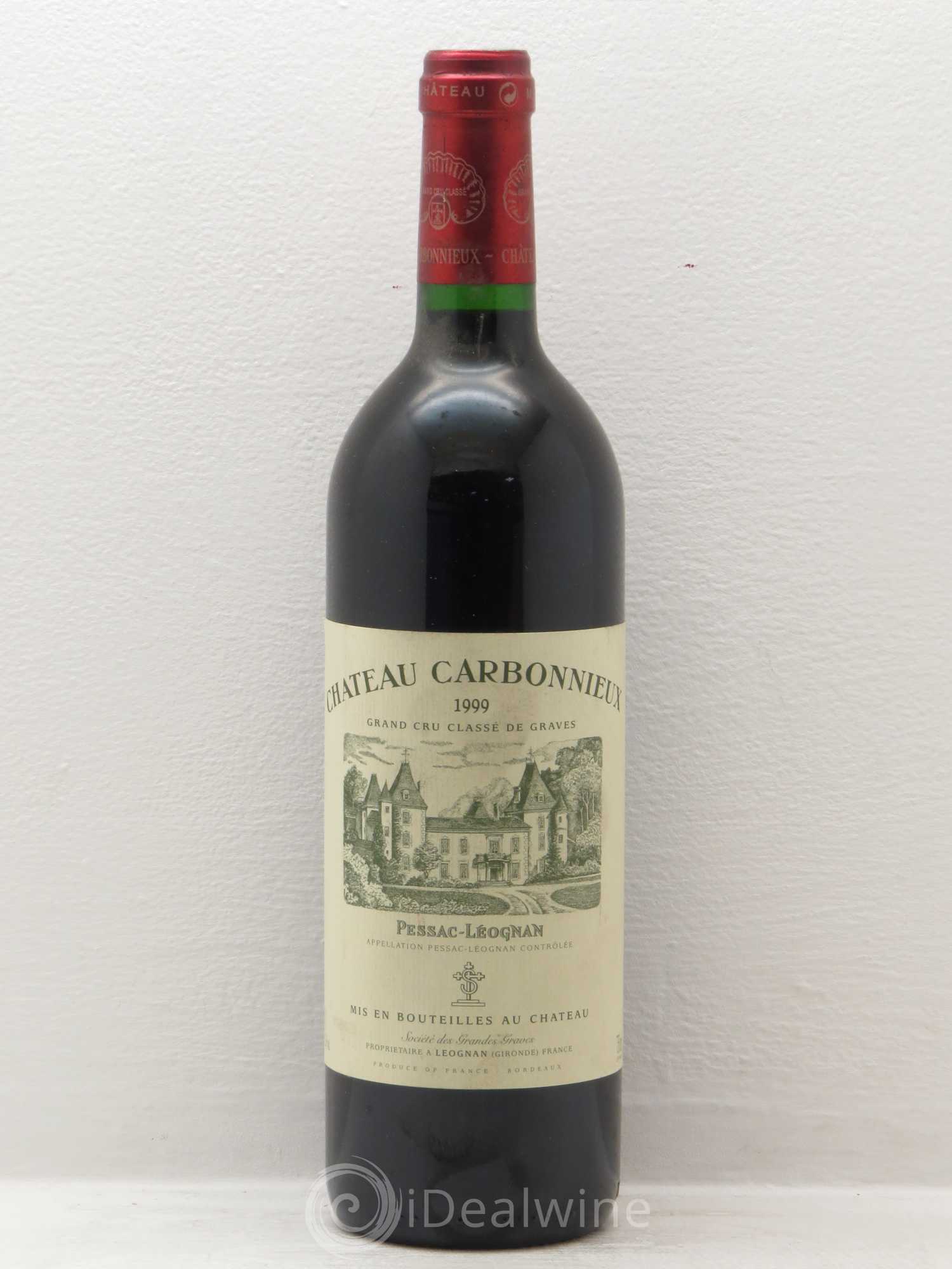 Château Carbonnieux Cru Classé de Graves 1999 - Lot de 1 bouteille - 0