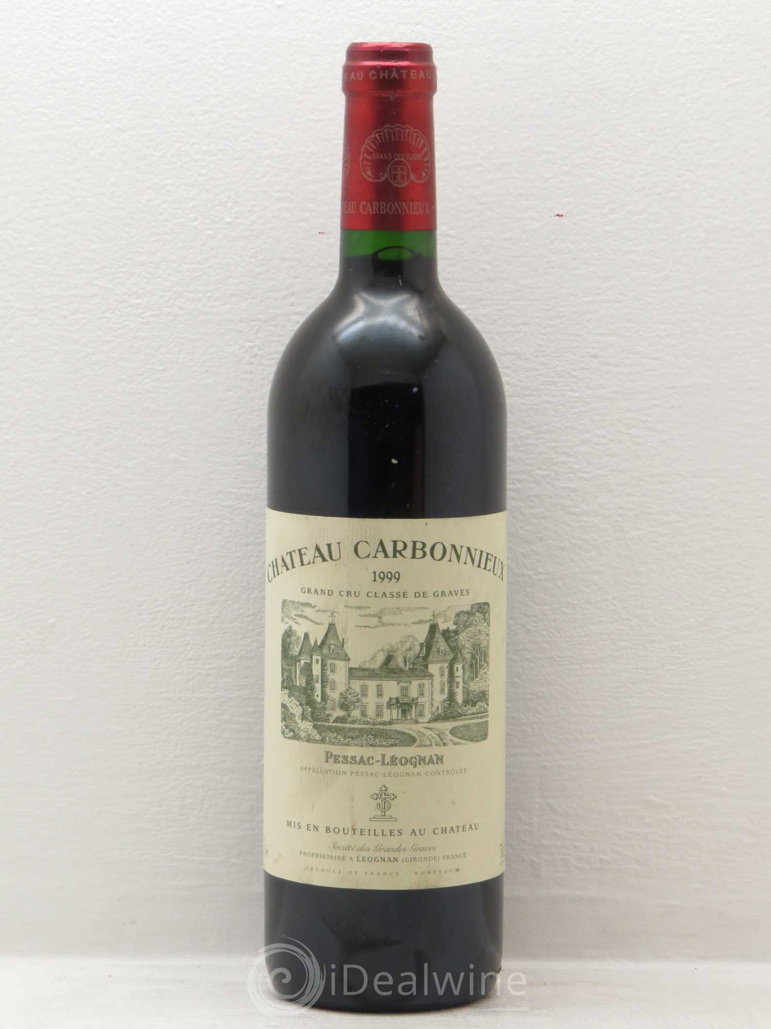 Château Carbonnieux Cru Classé de Graves 1999 - Lot de 1 bouteille - 0