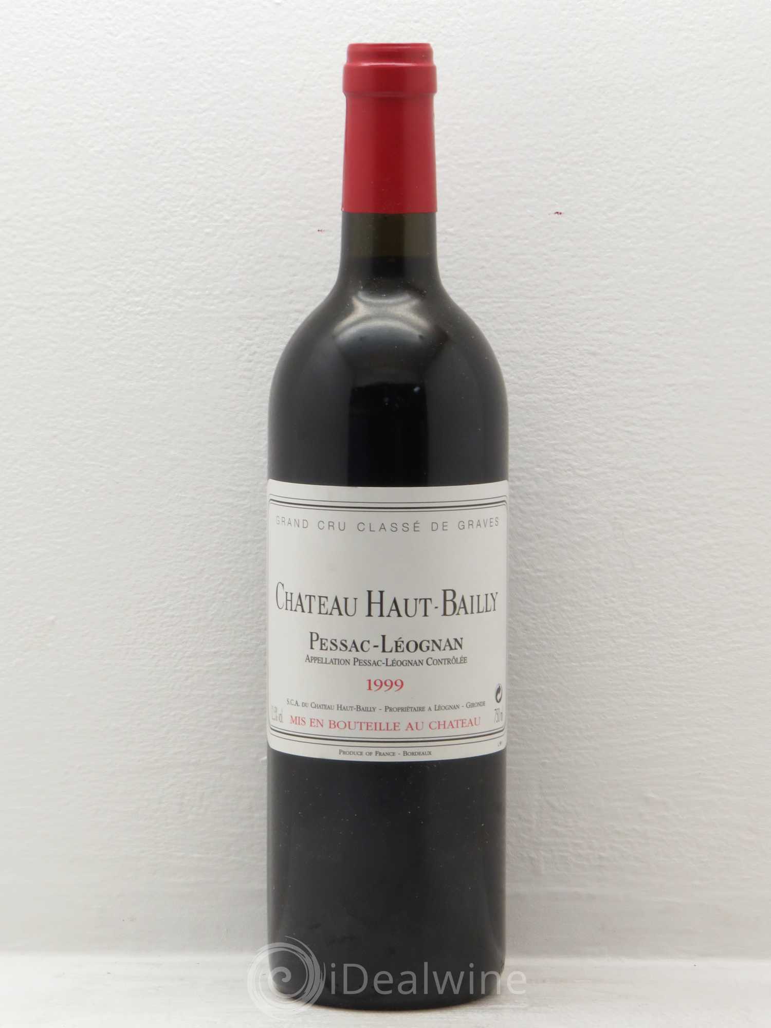 Château Haut-Bailly Cru Classé de Graves 1999 - Lot de 1 bouteille - 0