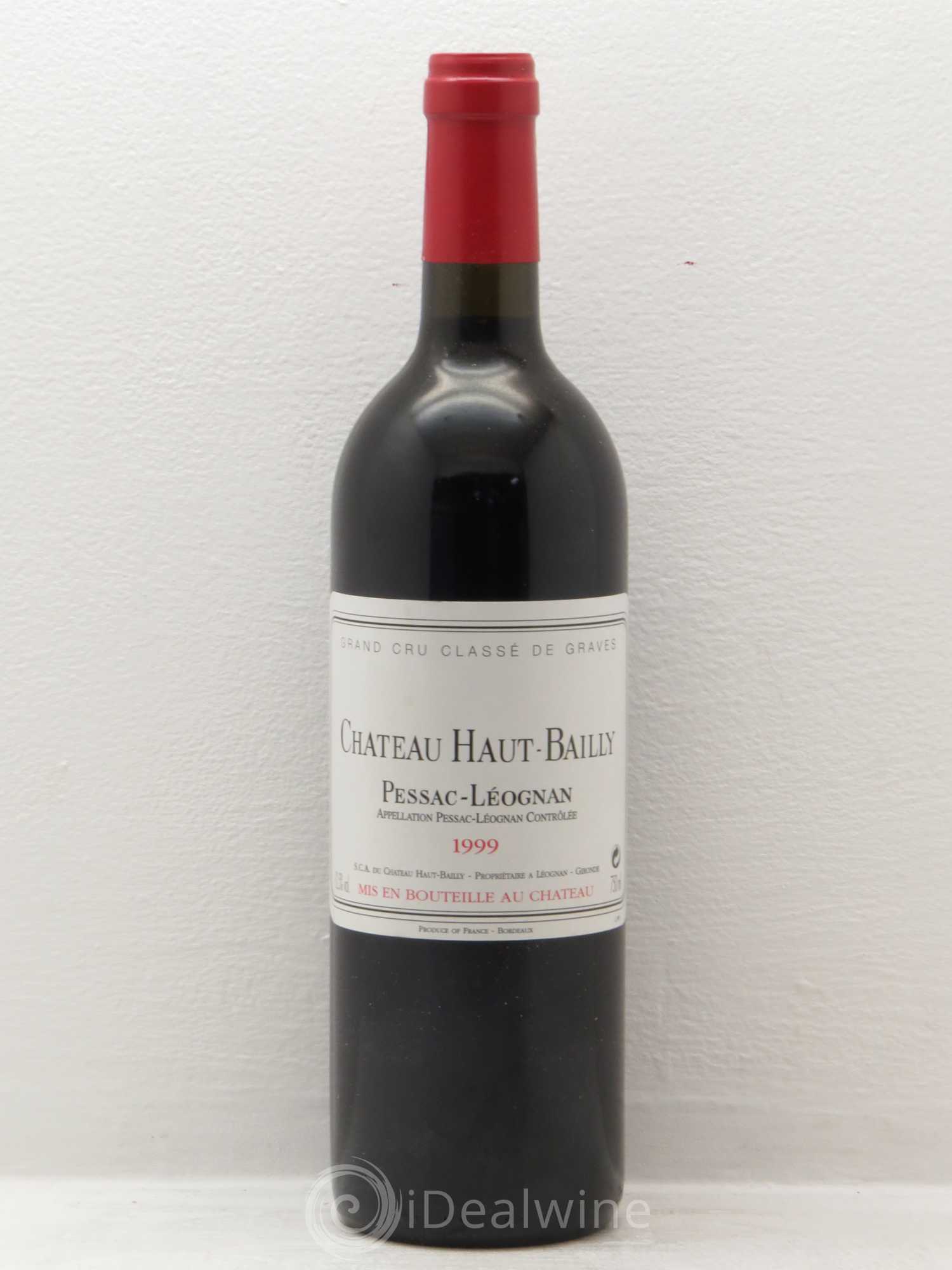 Château Haut-Bailly Cru Classé de Graves 1999 - Lot de 1 bouteille - 0