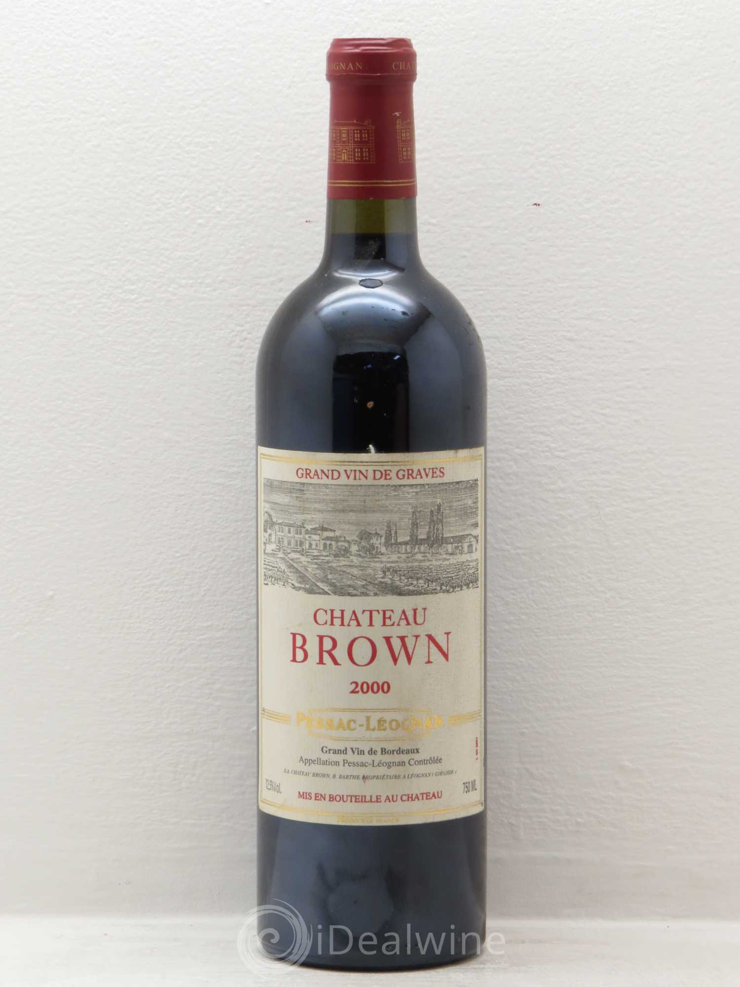 Château Brown 2000 - Lot de 1 bouteille - 0