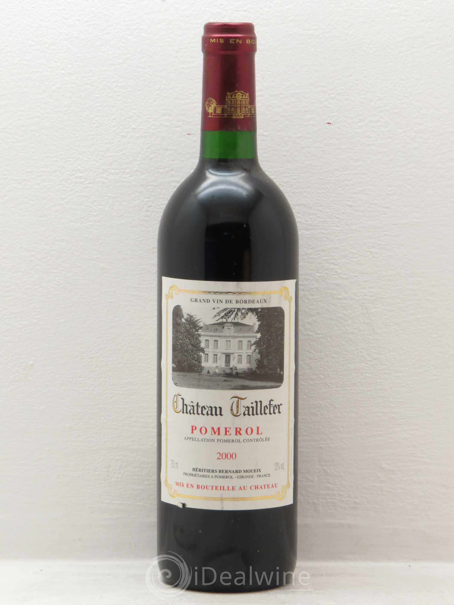 Château Taillefer 2000 - Lot de 1 bouteille - 0