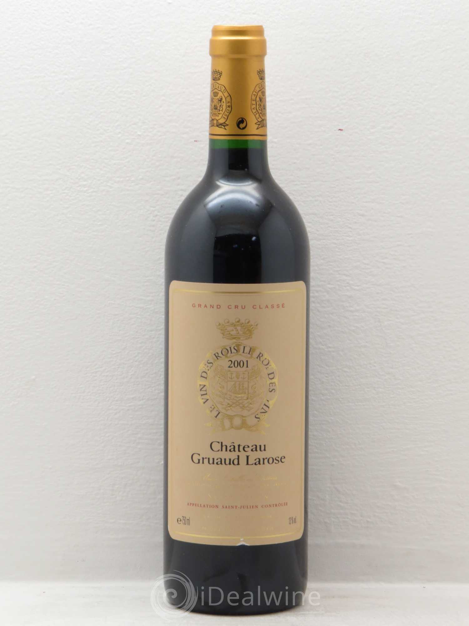 Château Gruaud Larose 2ème Grand Cru Classé 2001 - Lot de 1 bouteille - 0