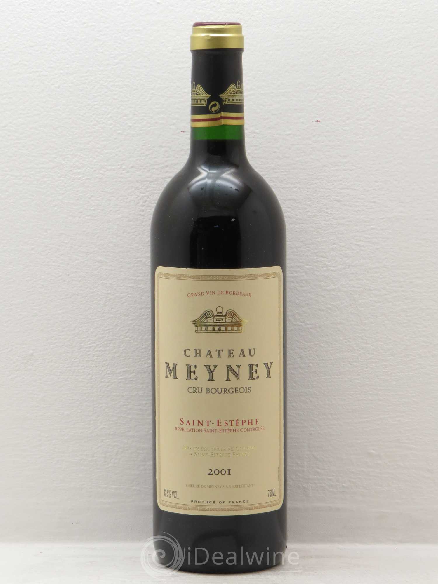 Château Meyney 2001 - Lot de 1 bouteille - 0