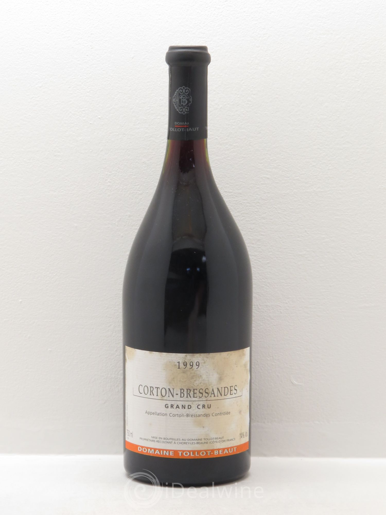 Corton-Bressandes Grand Cru Tollot Beaut (Domaine) 1999 - Lot de 1 bouteille - 0