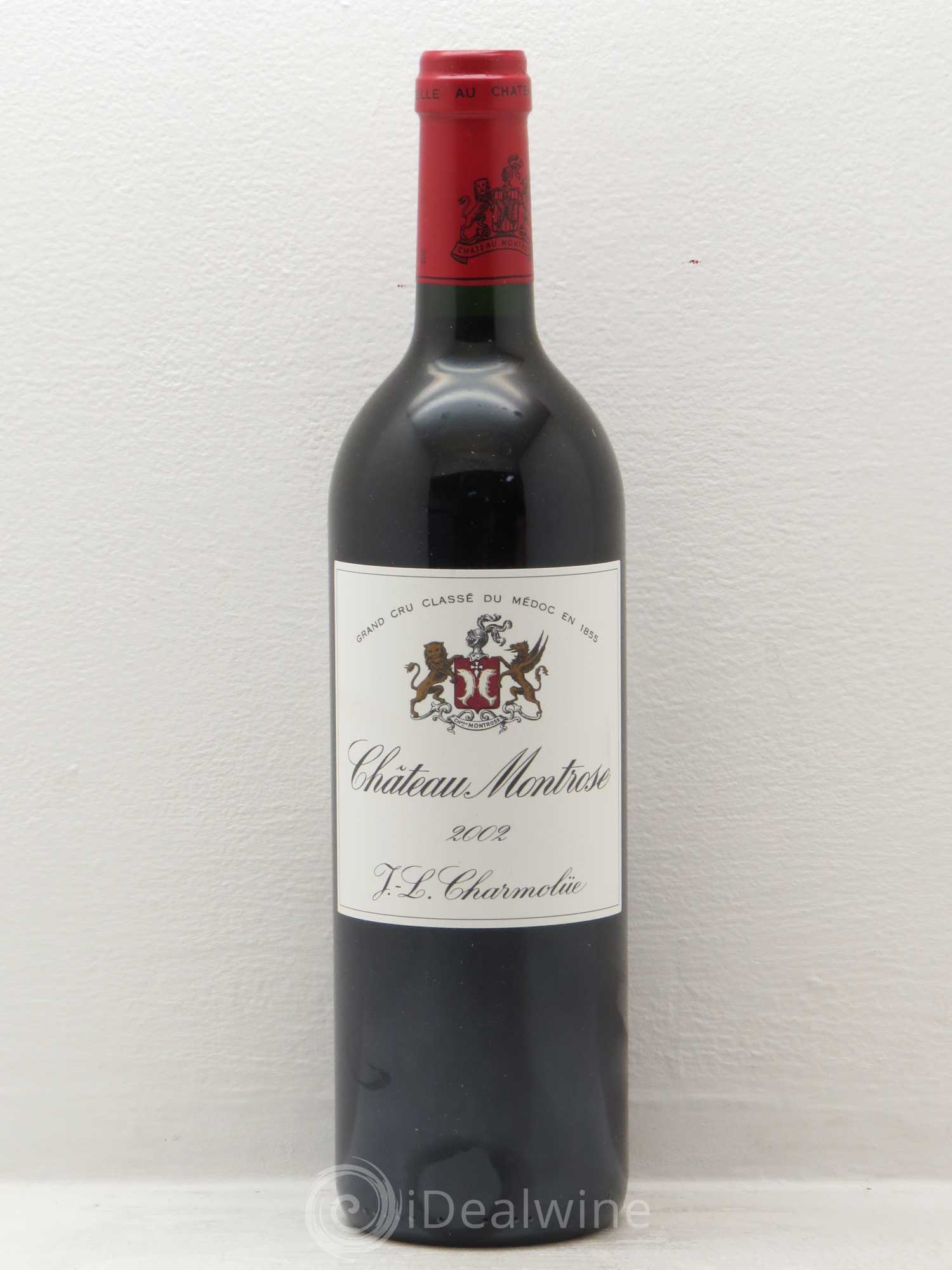 Château Montrose 2ème Grand Cru Classé 2002 - Lot de 1 bouteille - 0