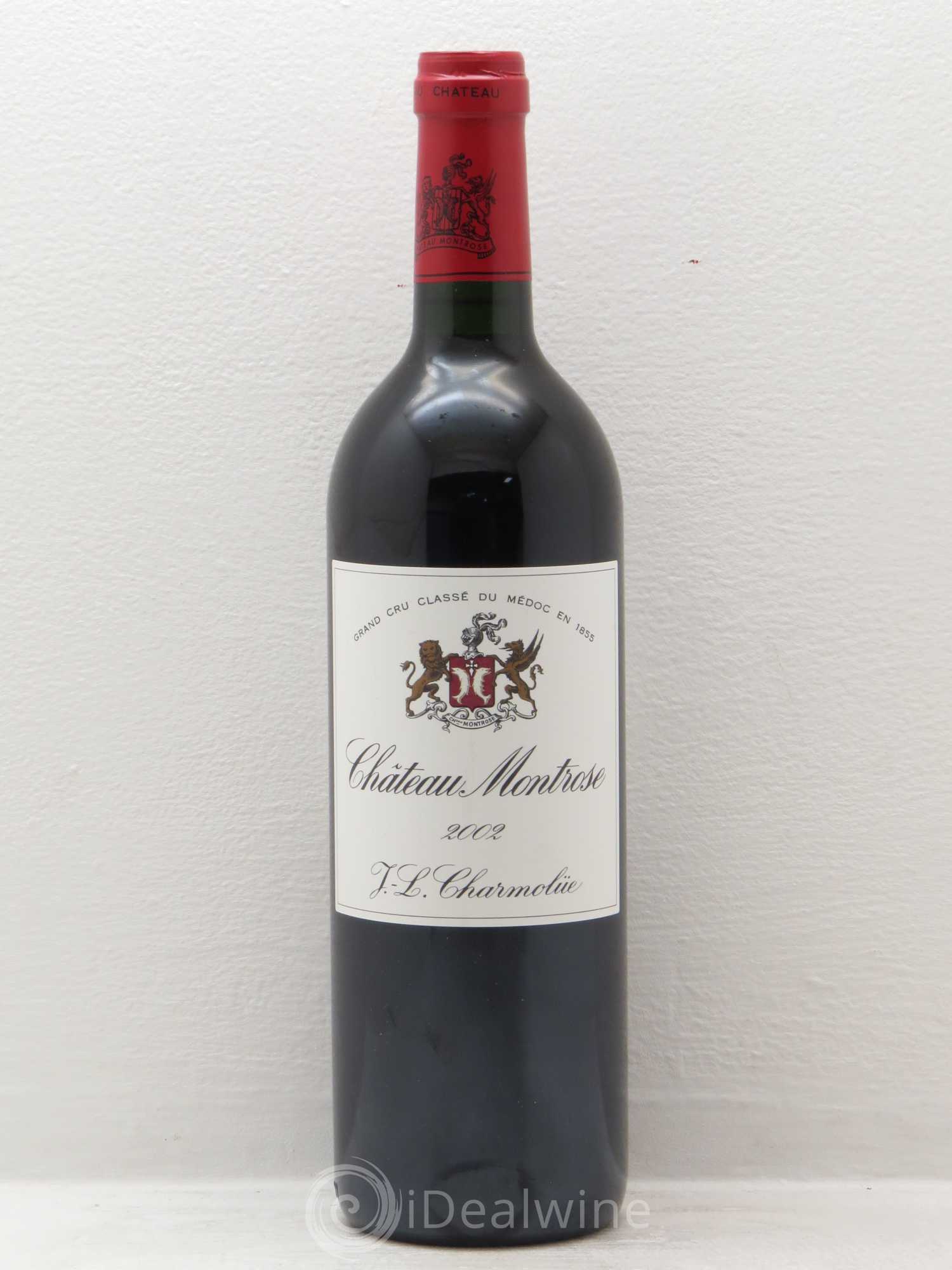 Château Montrose 2ème Grand Cru Classé 2002 - Lot de 1 bouteille - 0