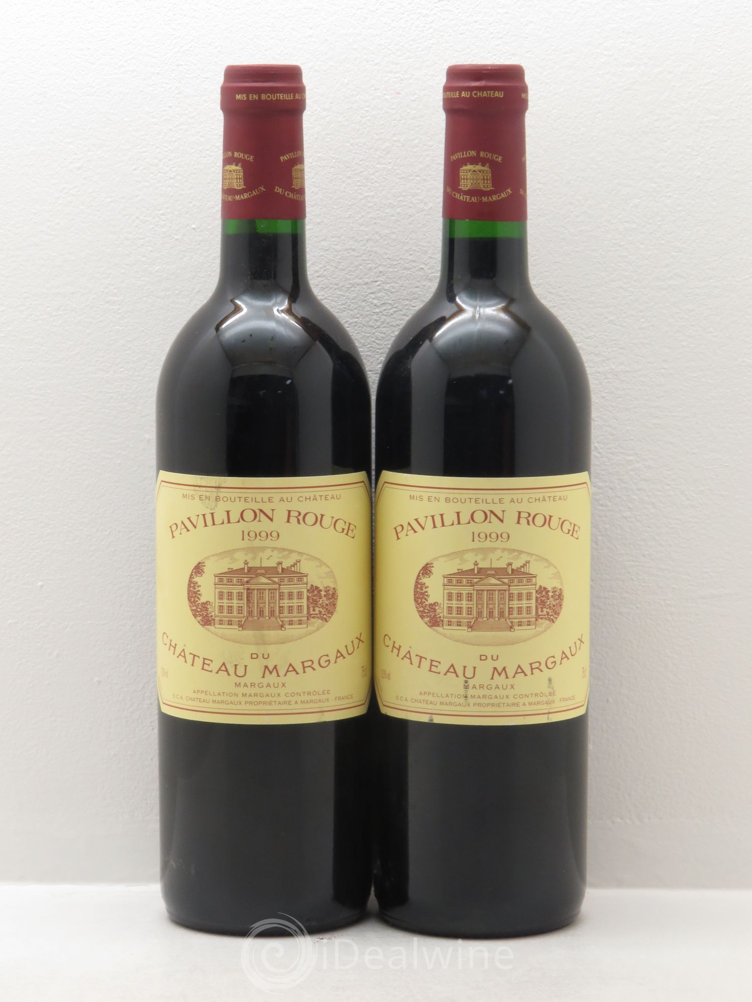 Pavillon Rouge du Château Margaux Second Vin 1999 - Lot de 2 bouteilles - 0