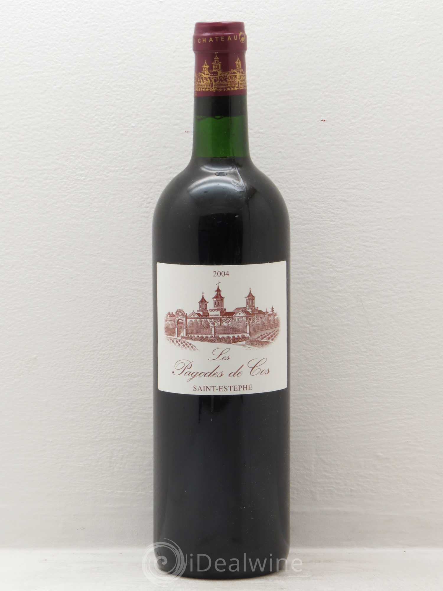 Les Pagodes de Cos Second Vin 2004 - Posten von 1 Flasche - 0