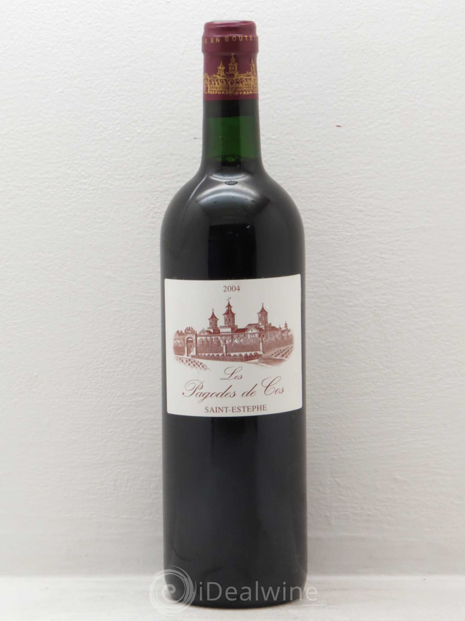Les Pagodes de Cos Second Vin 2004 - Posten von 1 Flasche - 0
