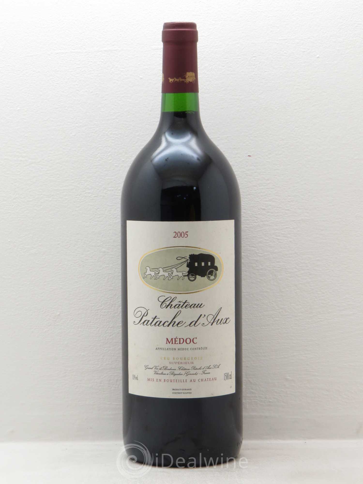 Château Patache d'Aux Cru Bourgeois 2005 - Lot de 1 magnum - 0