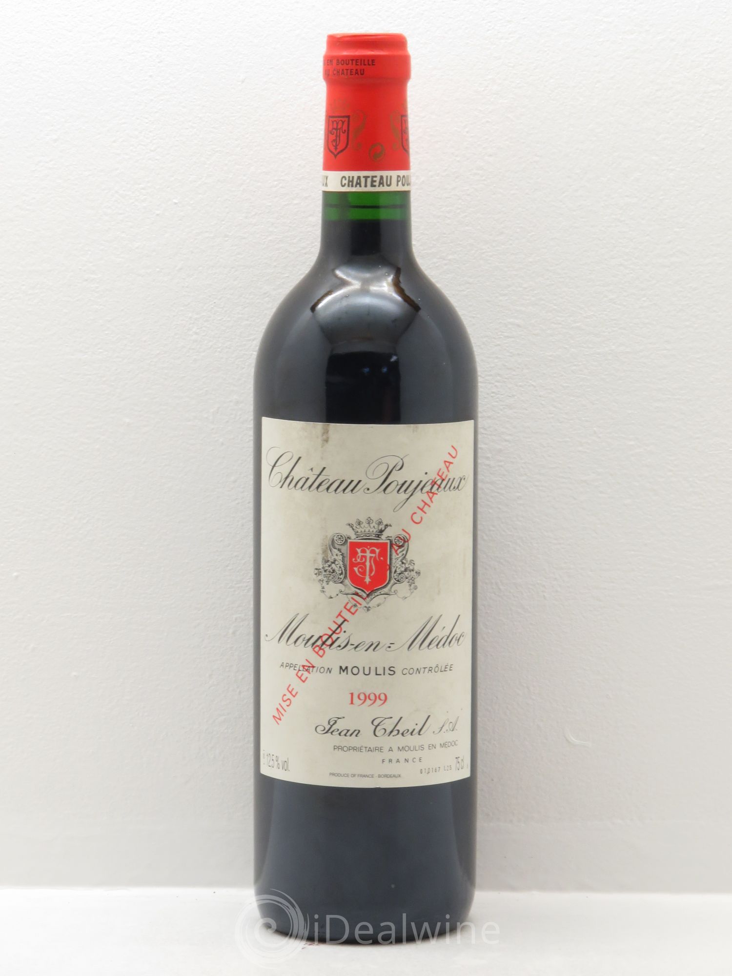 Château Poujeaux 1999 - Lot de 1 bouteille - 0