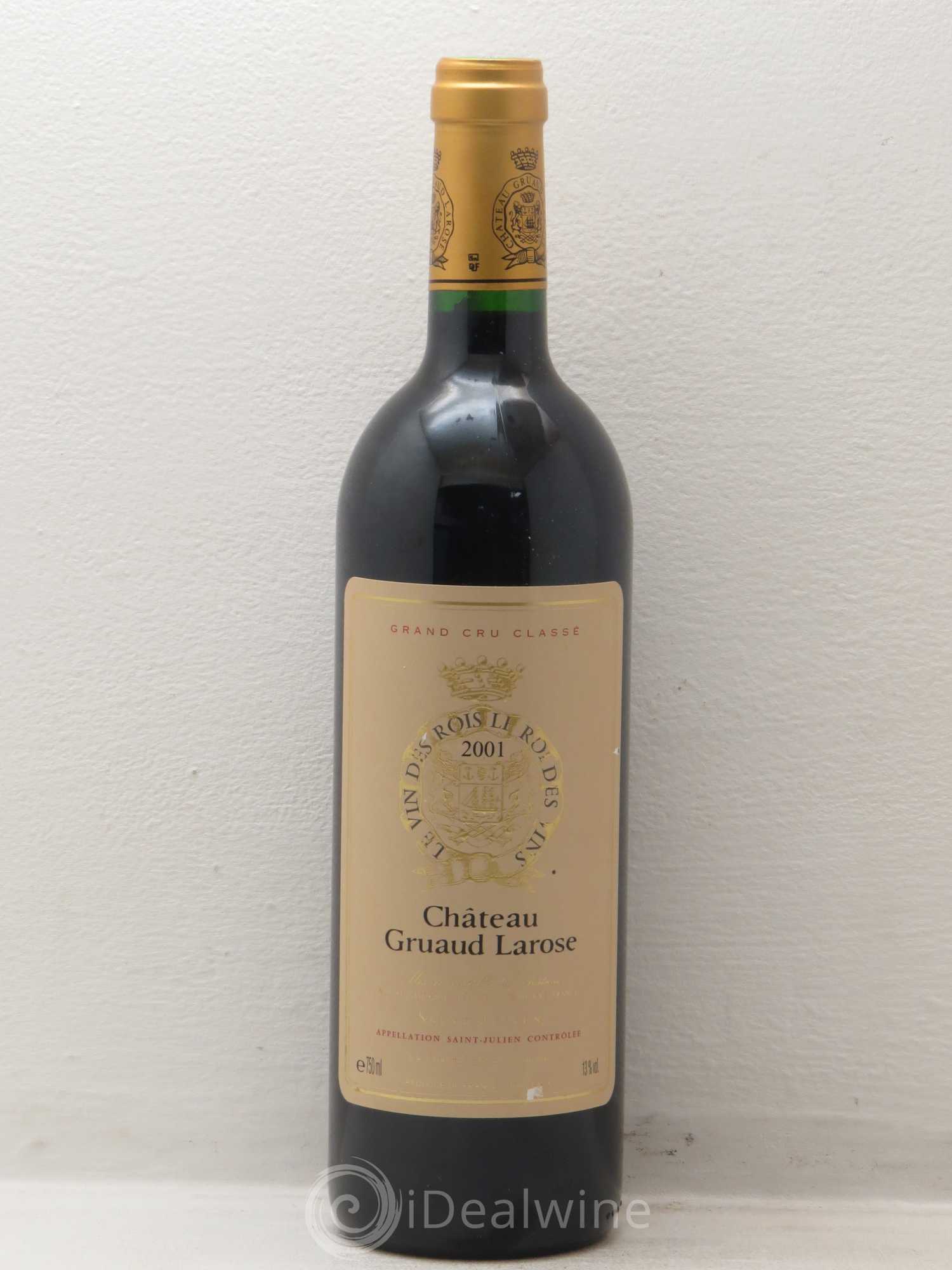 Château Gruaud Larose 2ème Grand Cru Classé 2001 - Lot de 1 bouteille - 0
