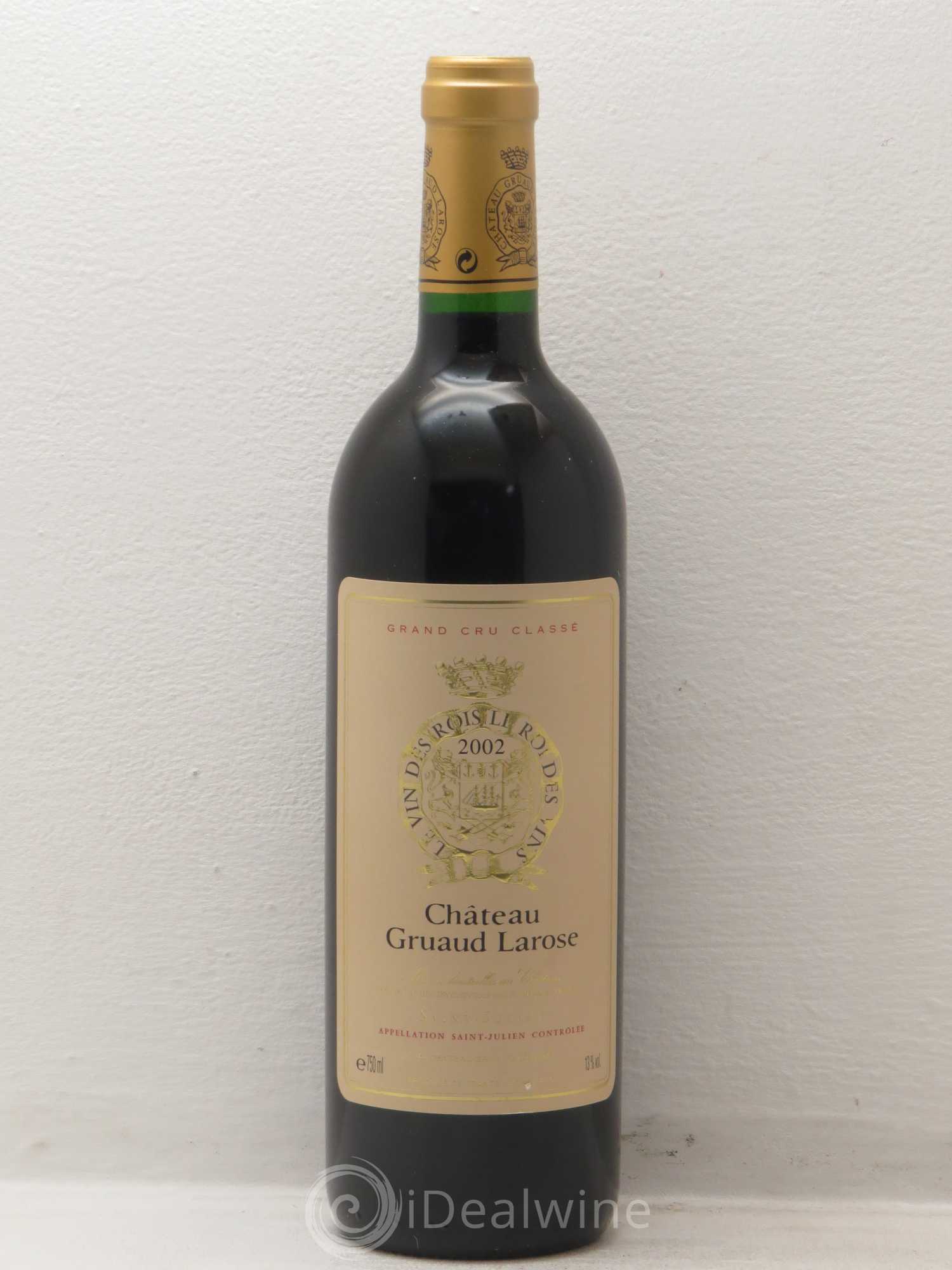 Château Gruaud Larose 2ème Grand Cru Classé 2002 - Lot de 1 bouteille - 0
