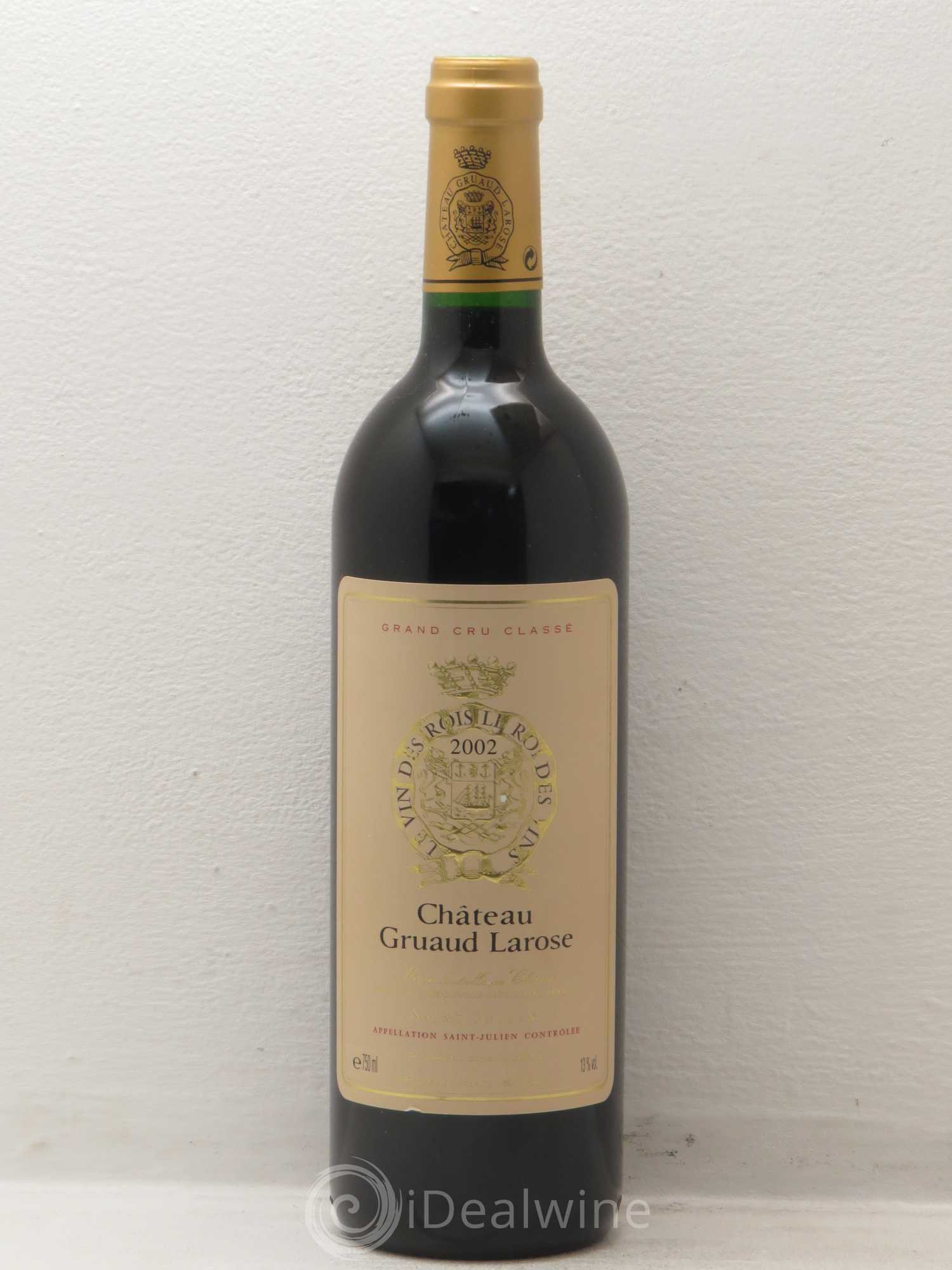 Château Gruaud Larose 2ème Grand Cru Classé 2002 - Lot de 1 bouteille - 0
