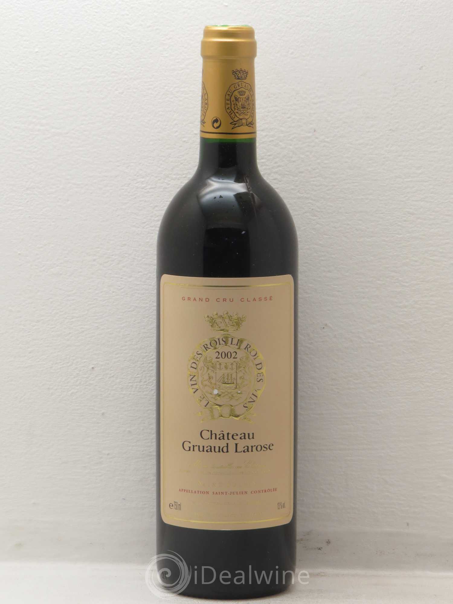 Château Gruaud Larose 2ème Grand Cru Classé 2002 - Lot de 1 bouteille - 0