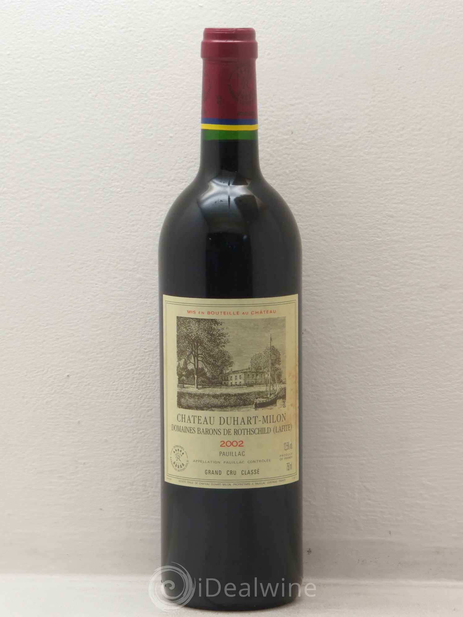 Château Duhart-Milon 4ème Grand Cru Classé 2002 - Lot de 1 bouteille - 0