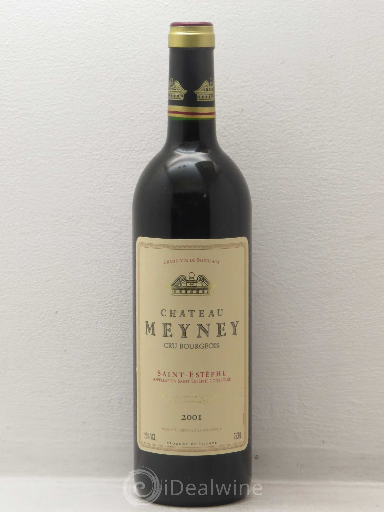 Château Meyney (sans prix de réserve) 2001 - Lot de 1 bouteille - 0