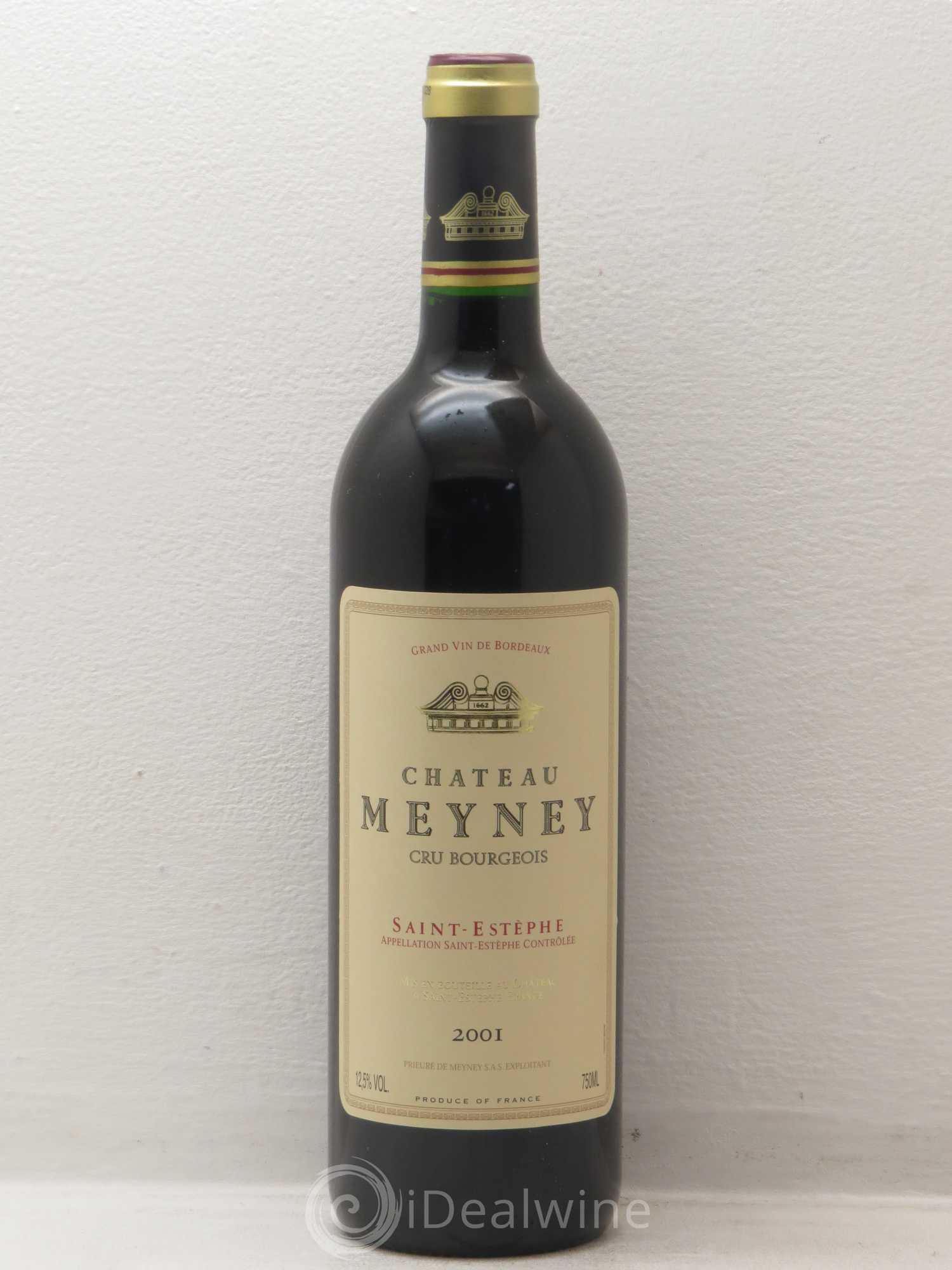 Château Meyney (sans prix de réserve) 2001 - Lot de 1 bouteille - 0