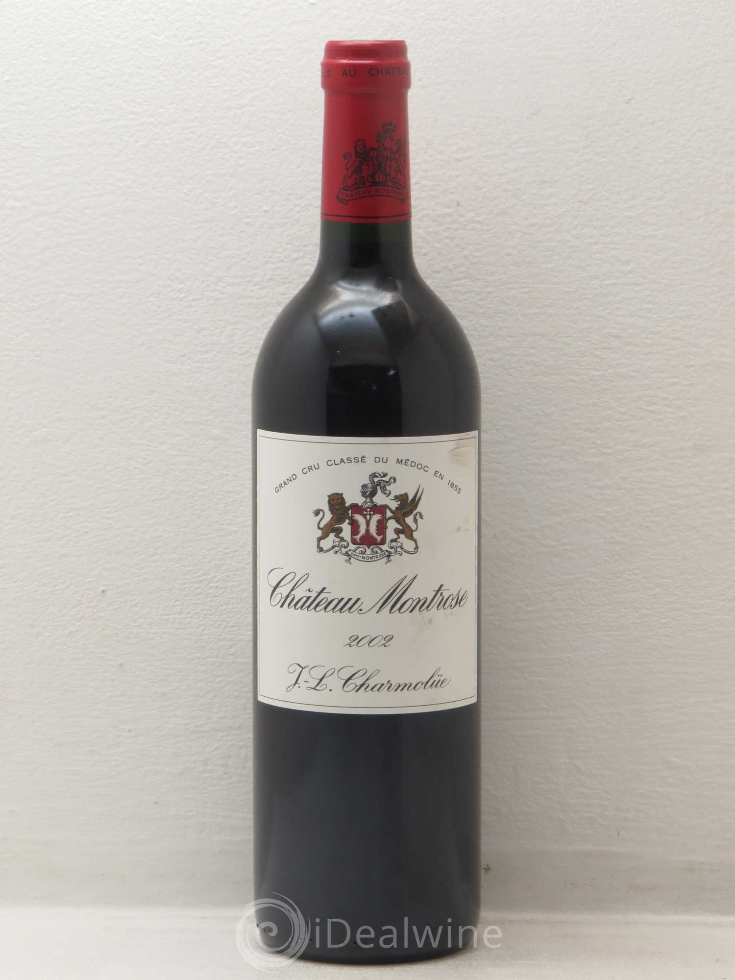 Château Montrose 2ème Grand Cru Classé 2002 - Lot de 1 bouteille - 0