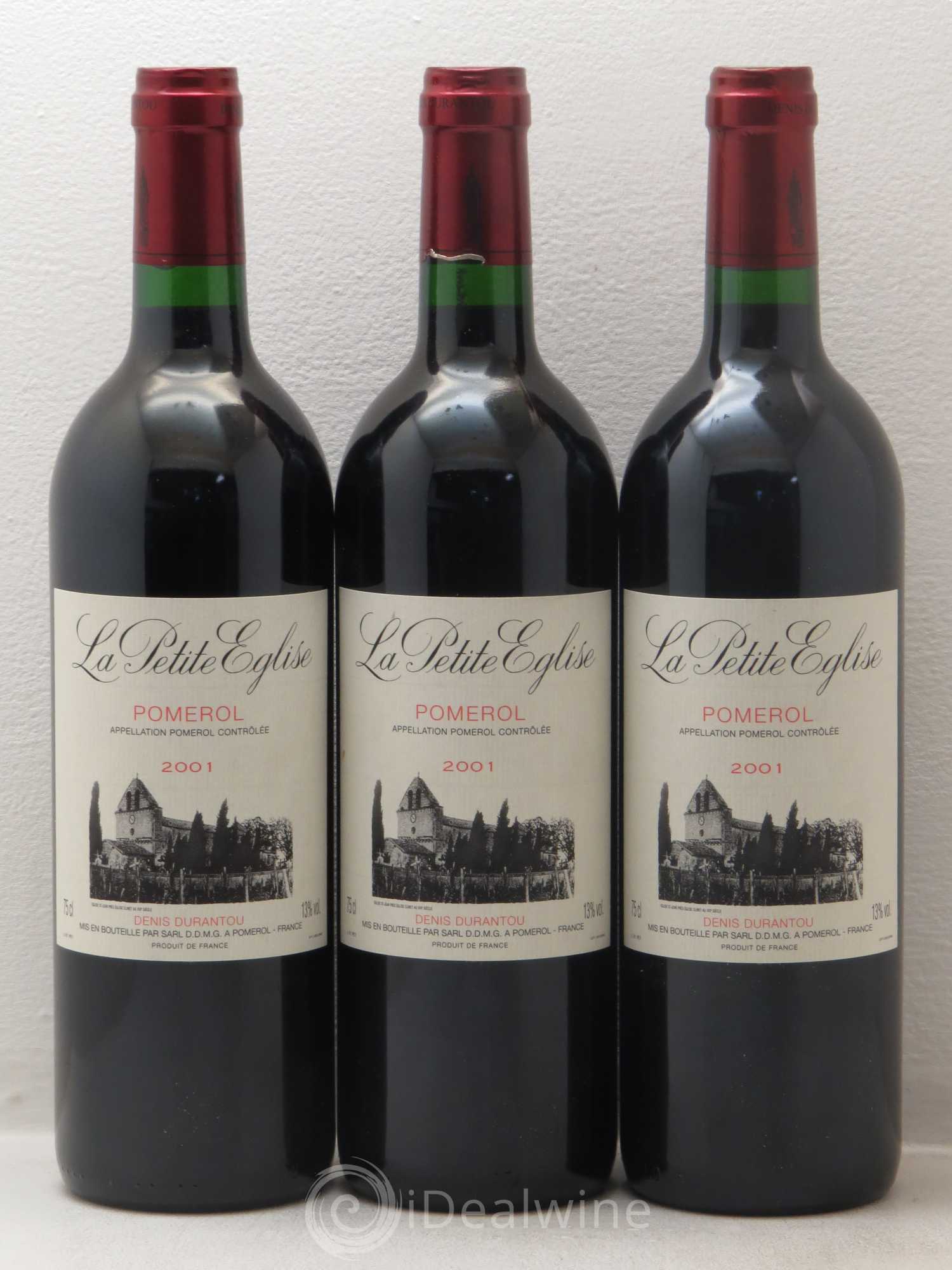 La Petite Eglise 2001 - Lot de 3 bouteilles - 0