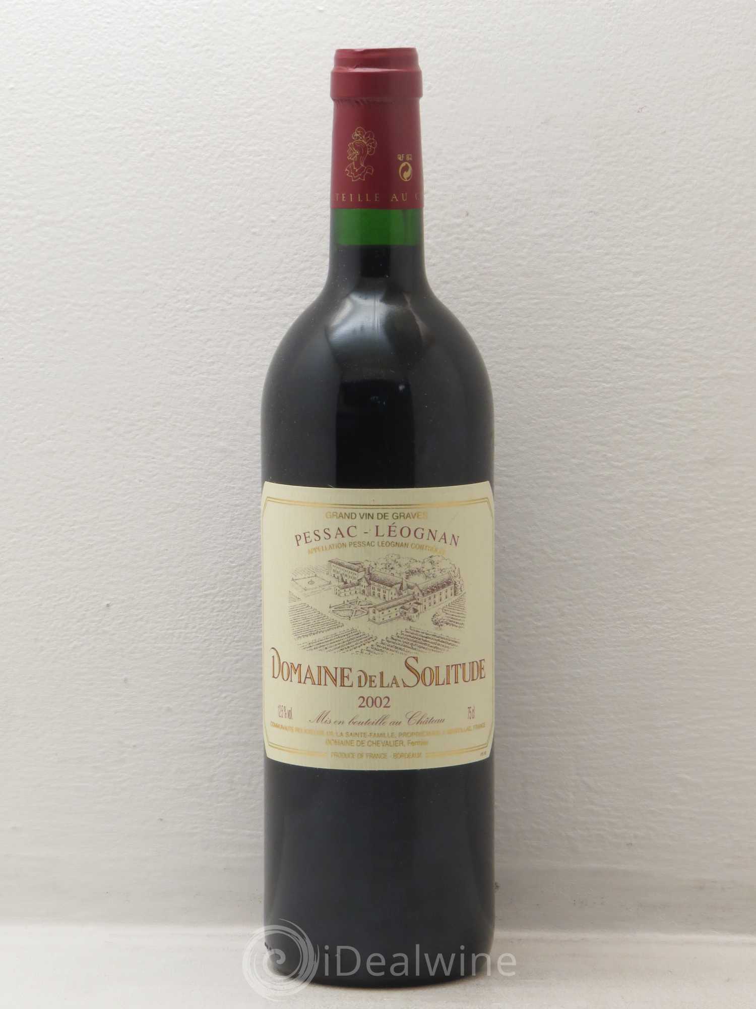 Domaine de la Solitude (sans prix de réserve) 2002 - Lot de 1 bouteille - 0