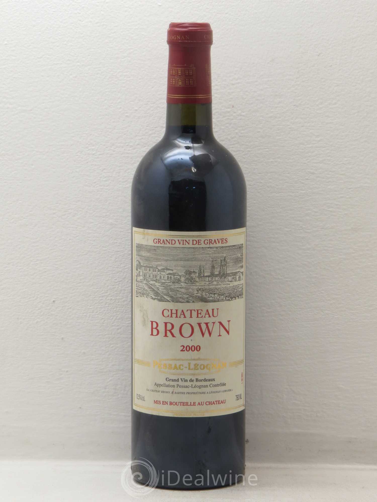 Château Brown (sans prix de réserve) 2000 - Lot de 1 bouteille - 0