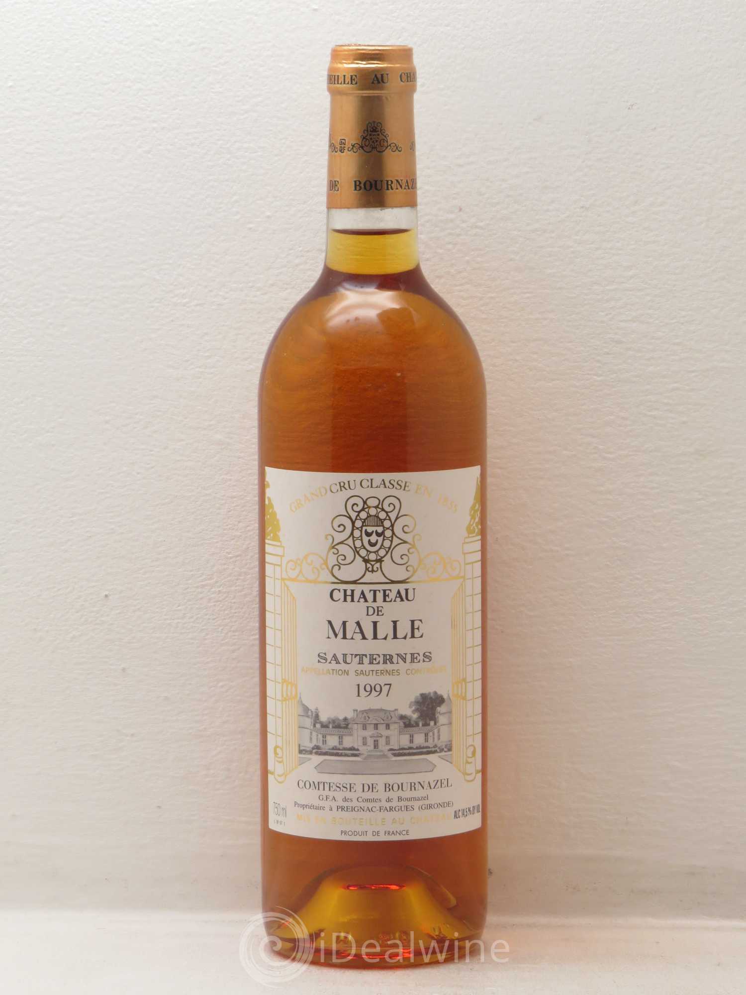 Château de Malle 2ème Grand Cru Classé (senza prezzo di riserva) 1997 - Lotto di 1 bottiglia - 0