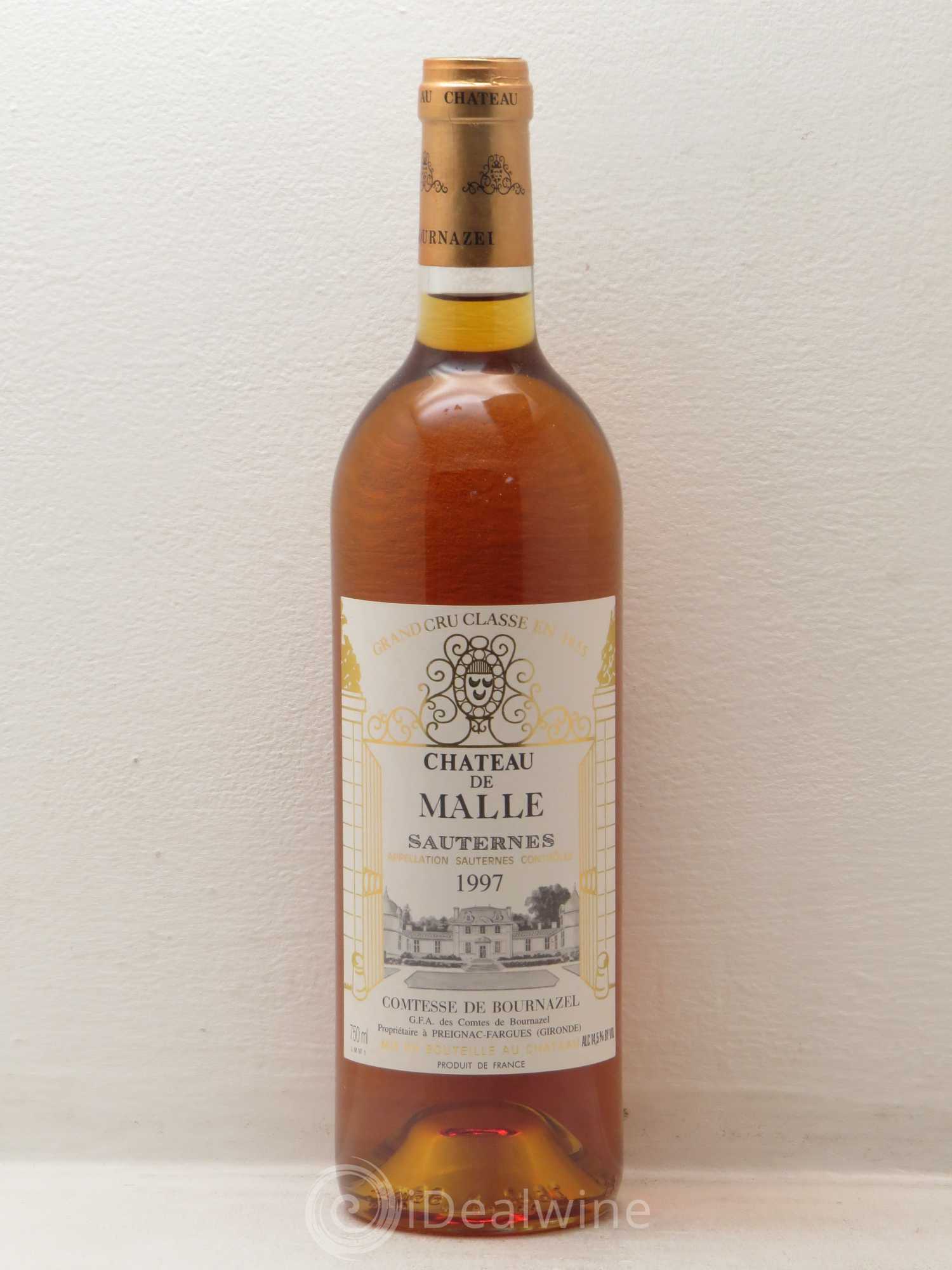 Château de Malle 2ème Grand Cru Classé (senza prezzo di riserva) 1997 - Lotto di 1 bottiglia - 0