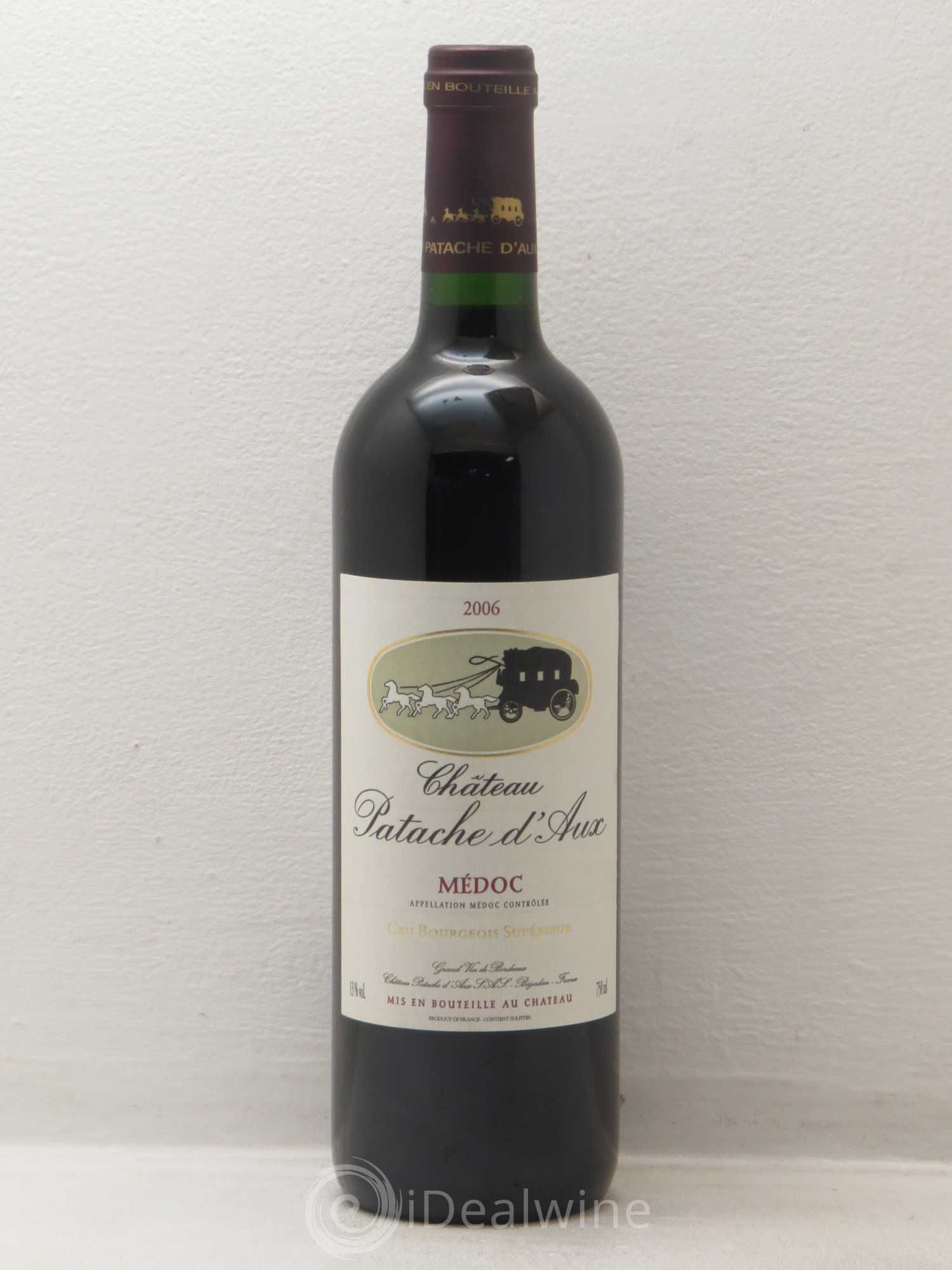 Château Patache d'Aux Cru Bourgeois (sans prix de réserve) 2006 - Lot de 1 bouteille - 0