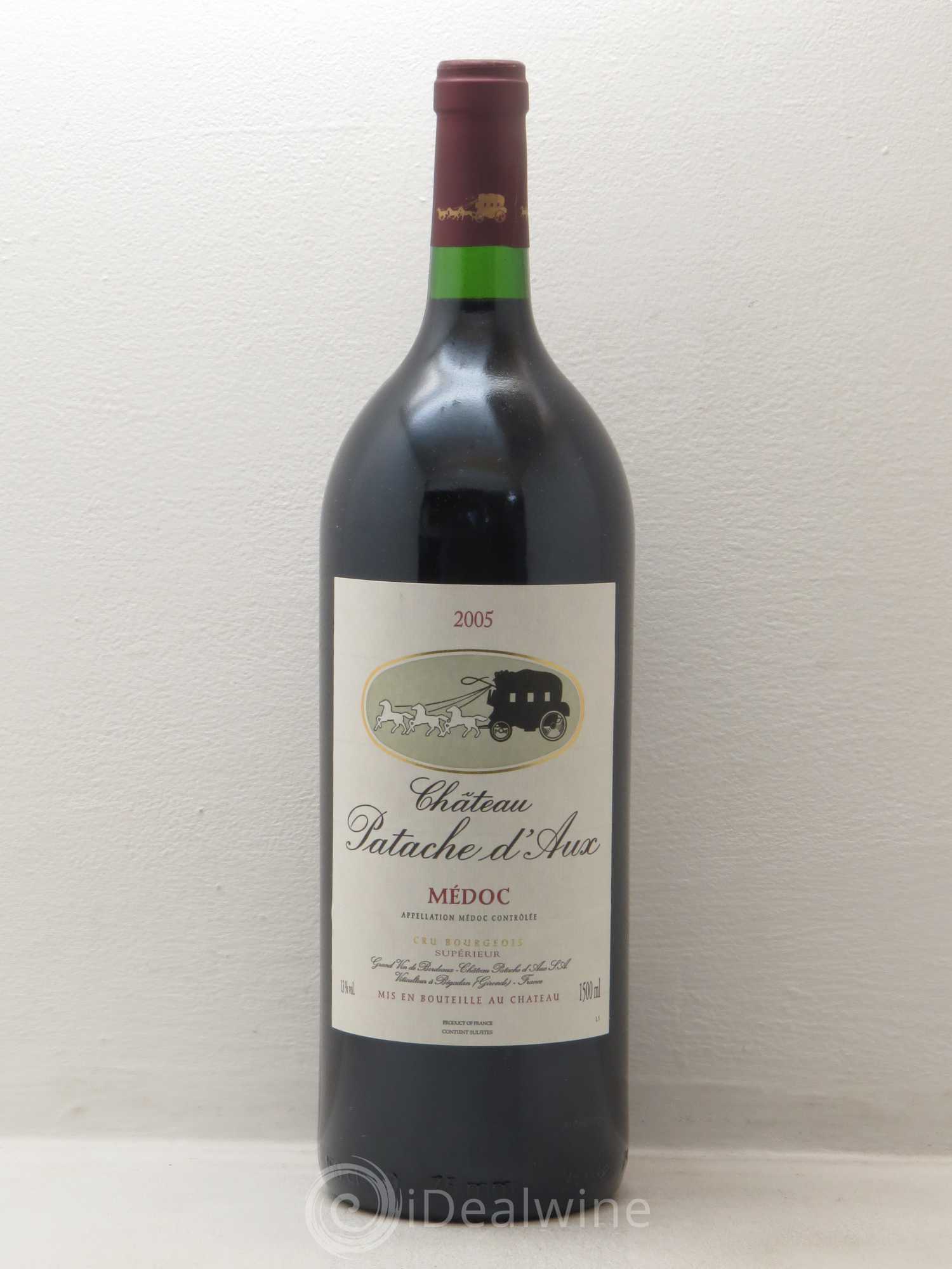 Château Patache d'Aux Cru Bourgeois (sans prix de réserve) 2005 - Lot de 1 magnum - 0