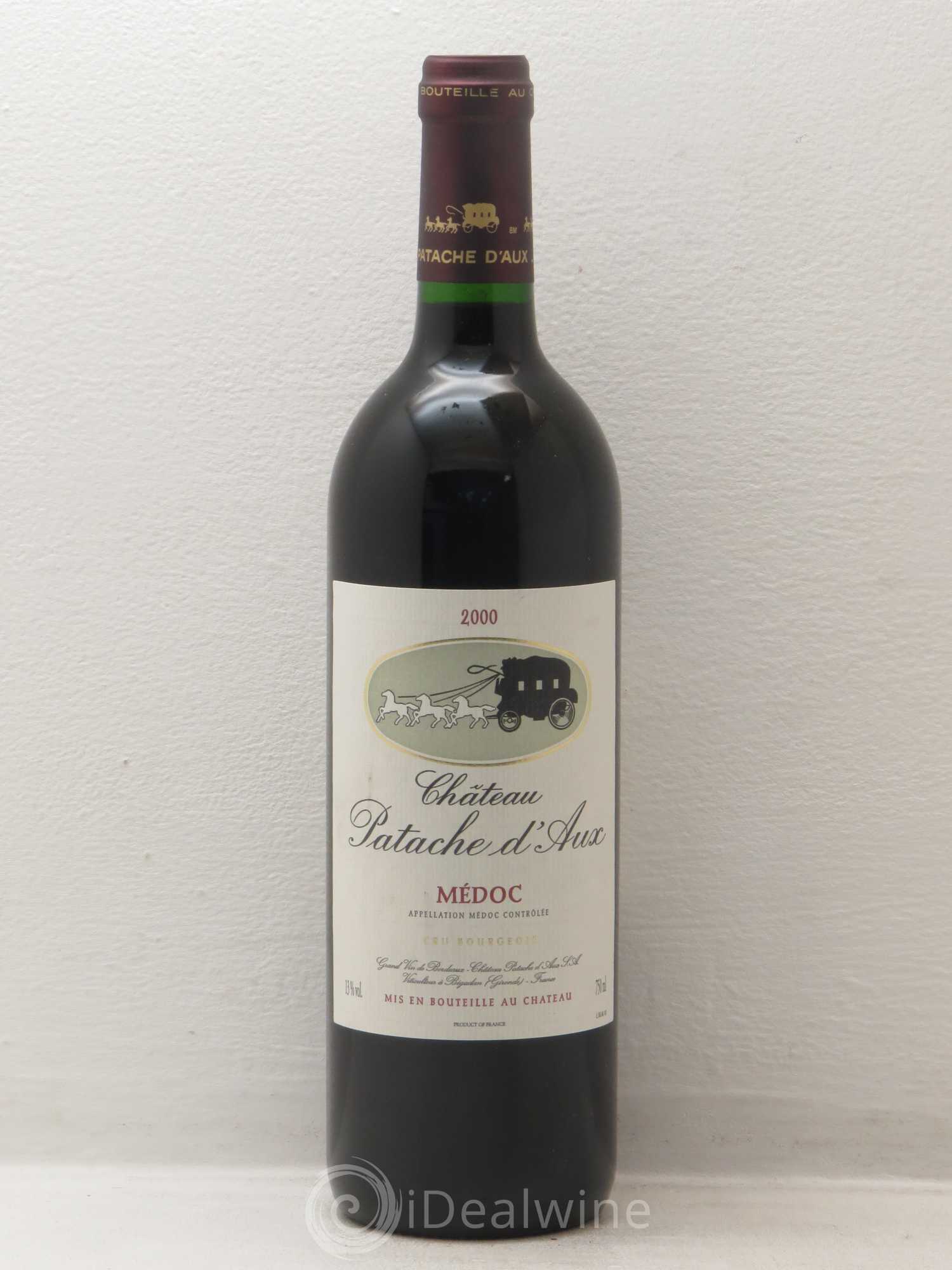Château Patache d'Aux Cru Bourgeois (sans prix de réserve) 2000 - Lot de 1 bouteille - 0