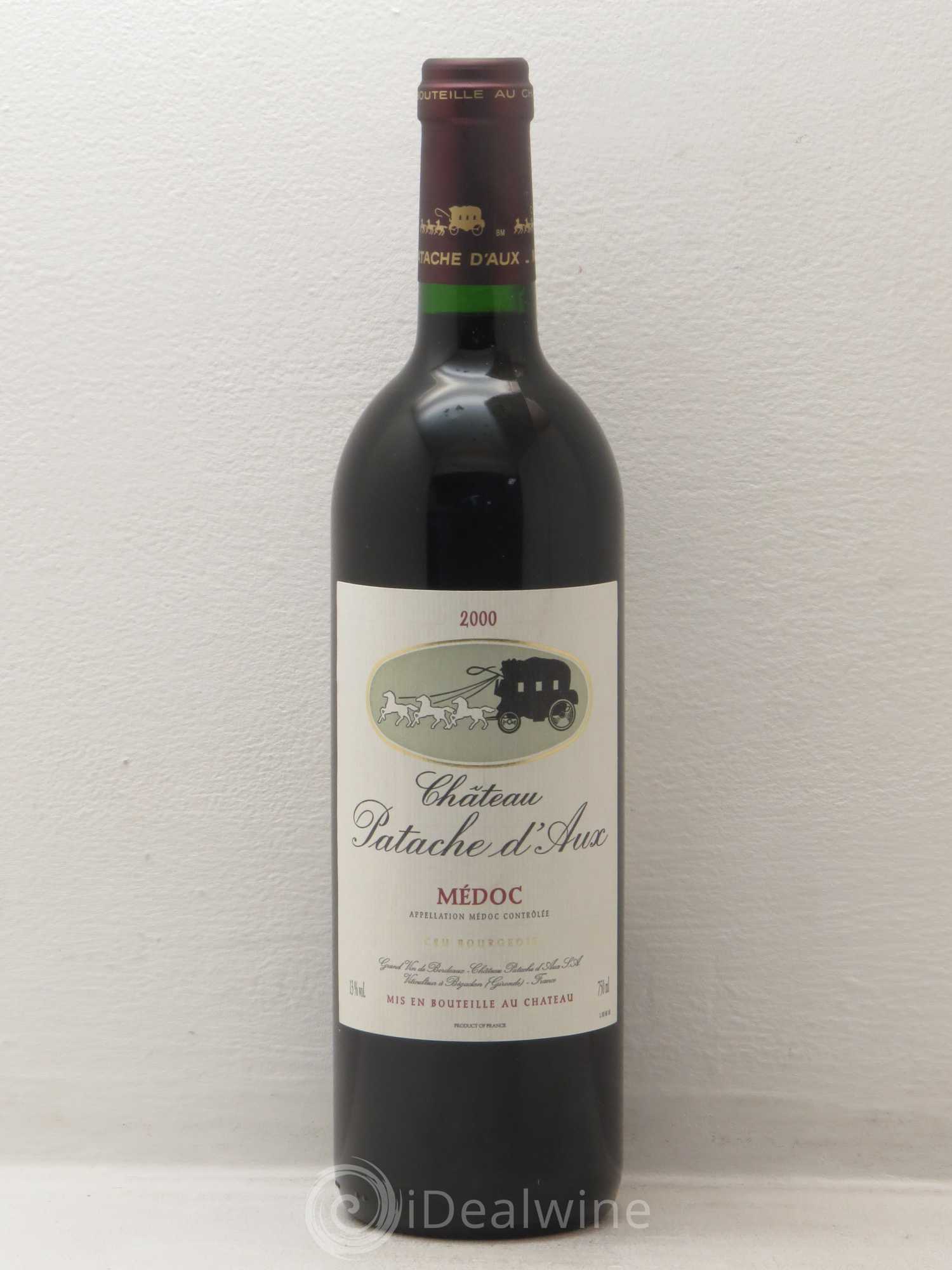 Château Patache d'Aux Cru Bourgeois (sans prix de réserve) 2000 - Lot de 1 bouteille - 0