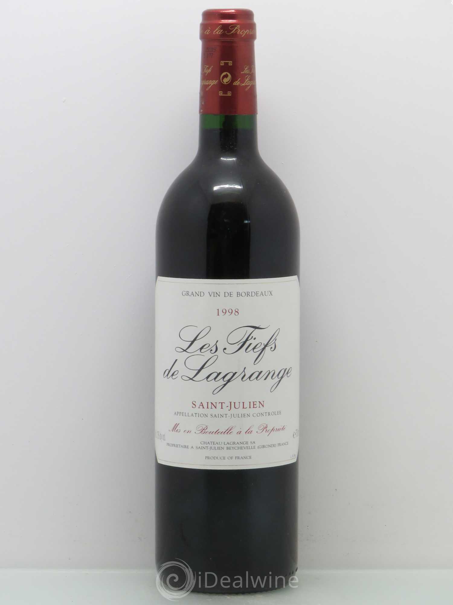 Les Fiefs de Lagrange Second Vin 1998 - Posten von 1 Flasche - 0