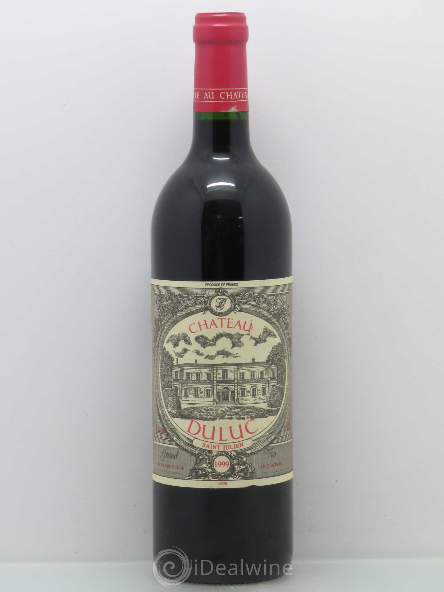 Duluc de Branaire Second Vin (sans prix de reserve) 1999 - Lot de 1 bouteille - 0