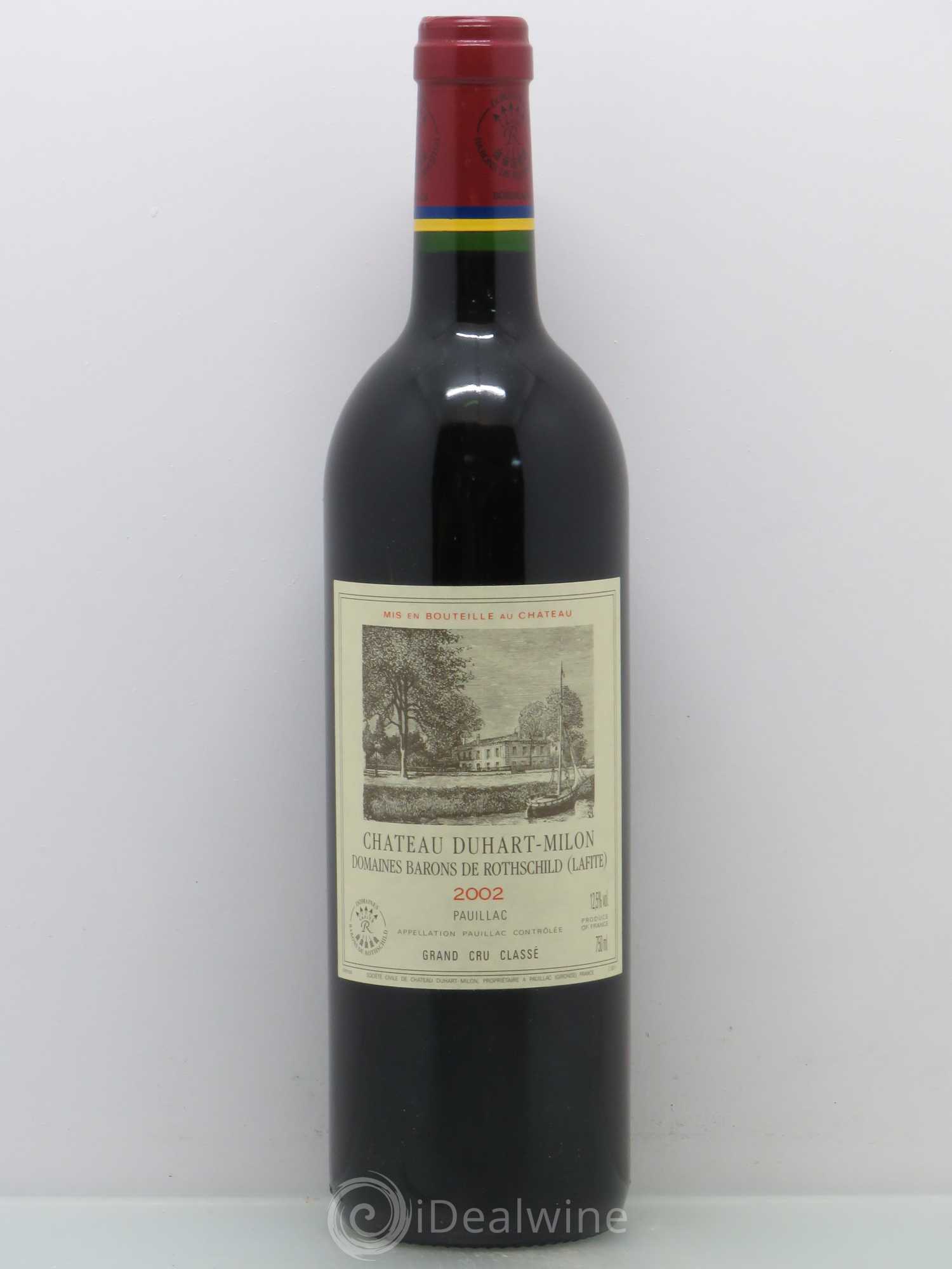 Château Duhart-Milon 4ème Grand Cru Classé 2002 - Lot de 1 bouteille - 0