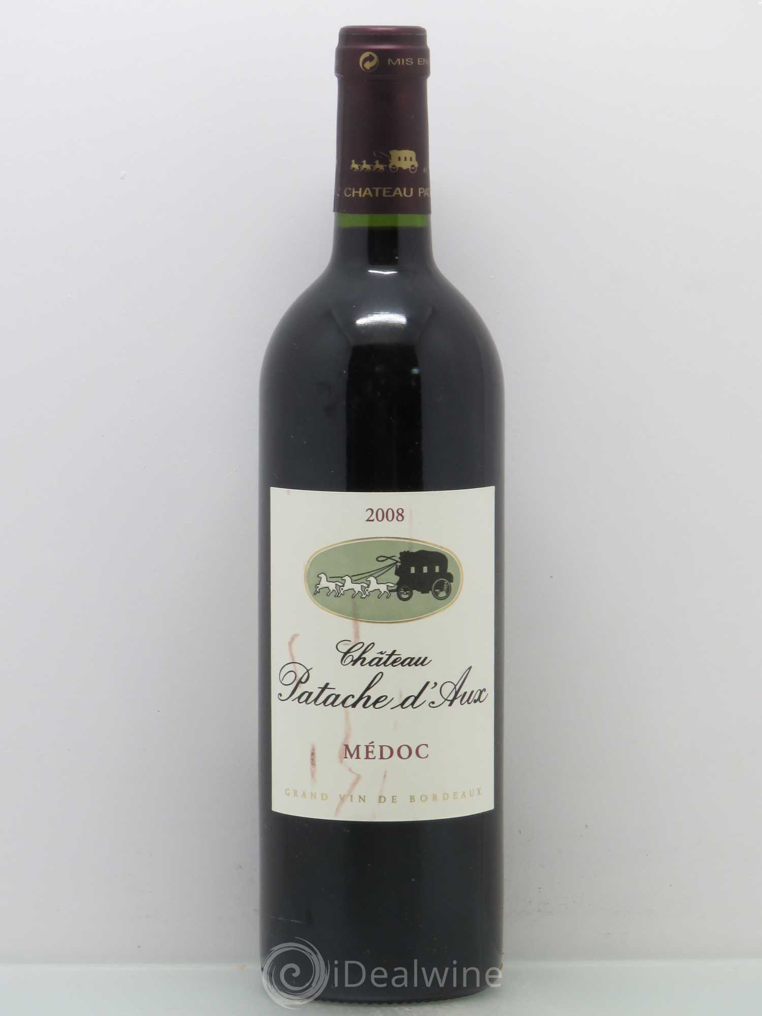 Château Patache d'Aux Cru Bourgeois (sans prix de reserve) 2008 - Lot de 1 bouteille - 0