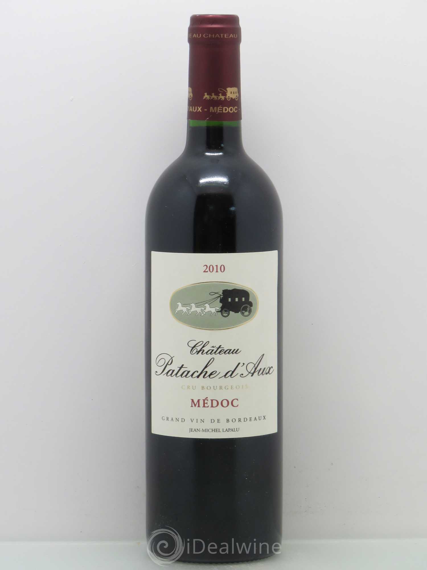 Château Patache d'Aux Cru Bourgeois (sans prix de reserve) 2010 - Lot de 1 bouteille - 0