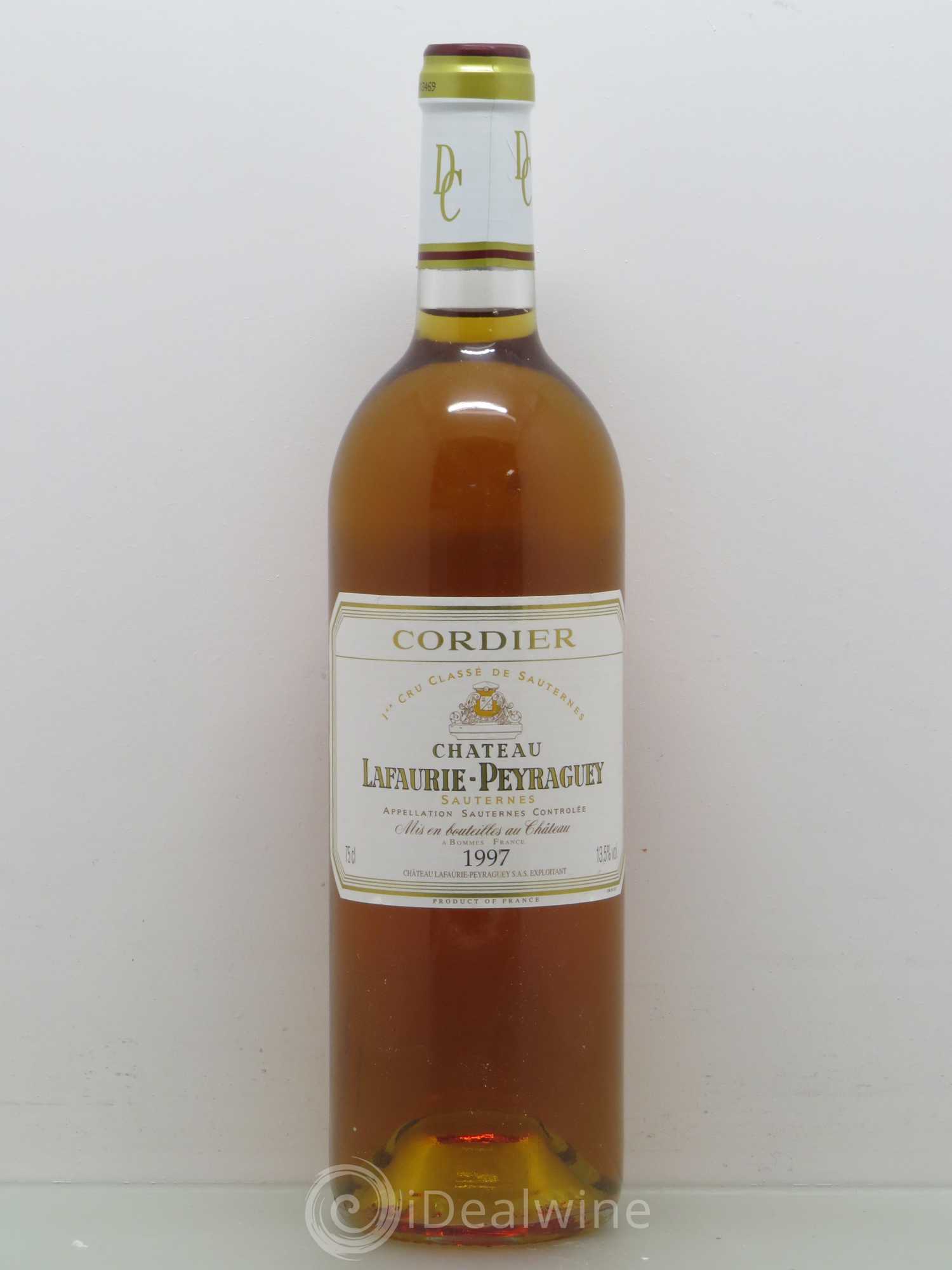 Château Lafaurie-Peyraguey 1er Grand Cru Classé 1997 - Lotto di 1 bottiglia - 0