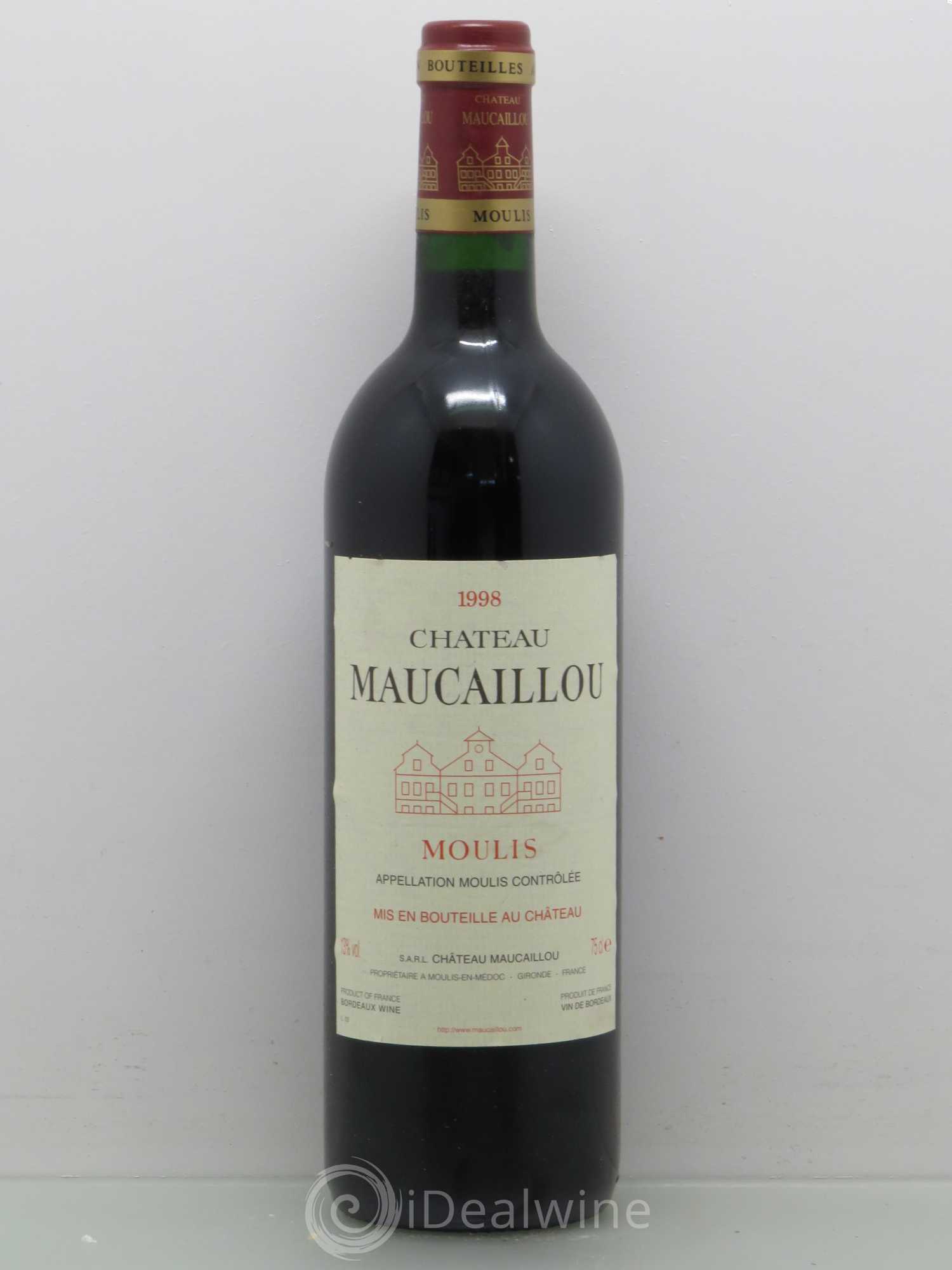 Château Maucaillou 1998 - Lot de 1 bouteille - 0