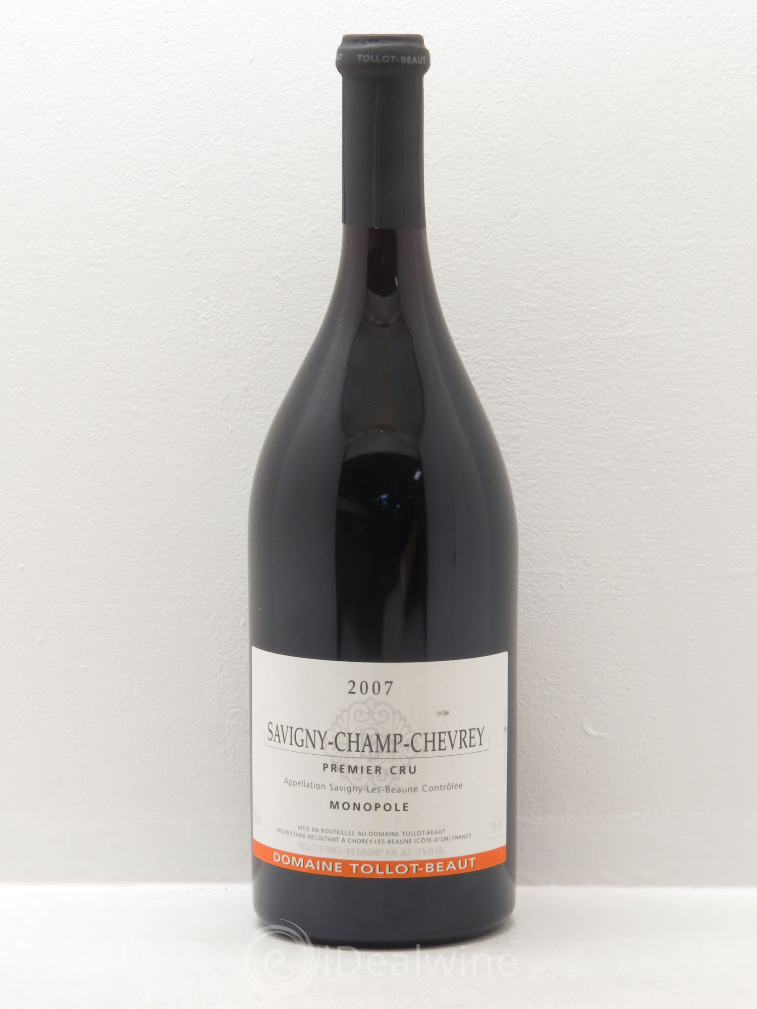 Savigny-lès-Beaune 1er Cru Champs Chevrey Tollot Beau 2007 - Posten von 1 Flasche - 0