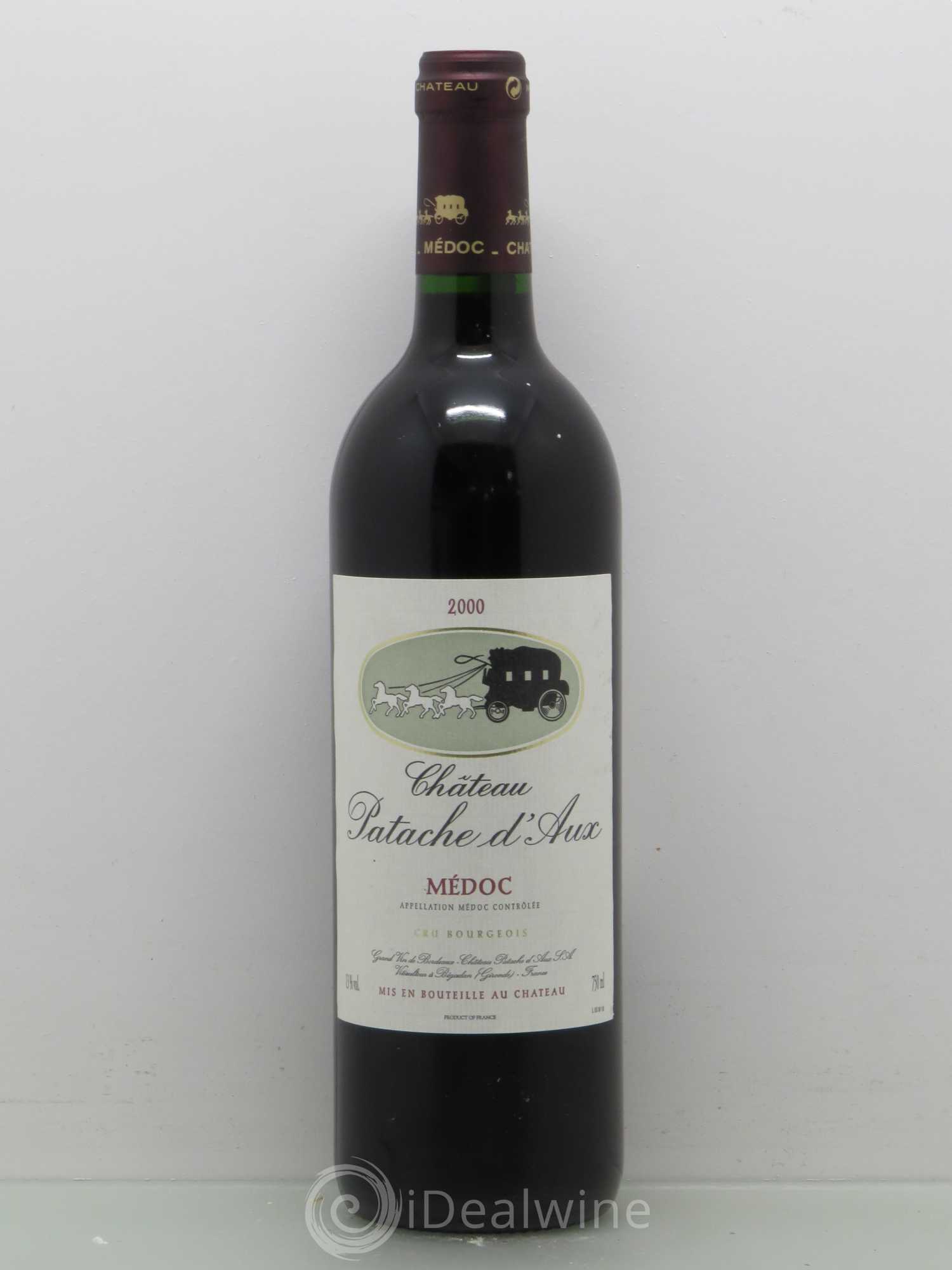 Château Patache d'Aux Cru Bourgeois 2000 - Posten von 1 Flasche - 0