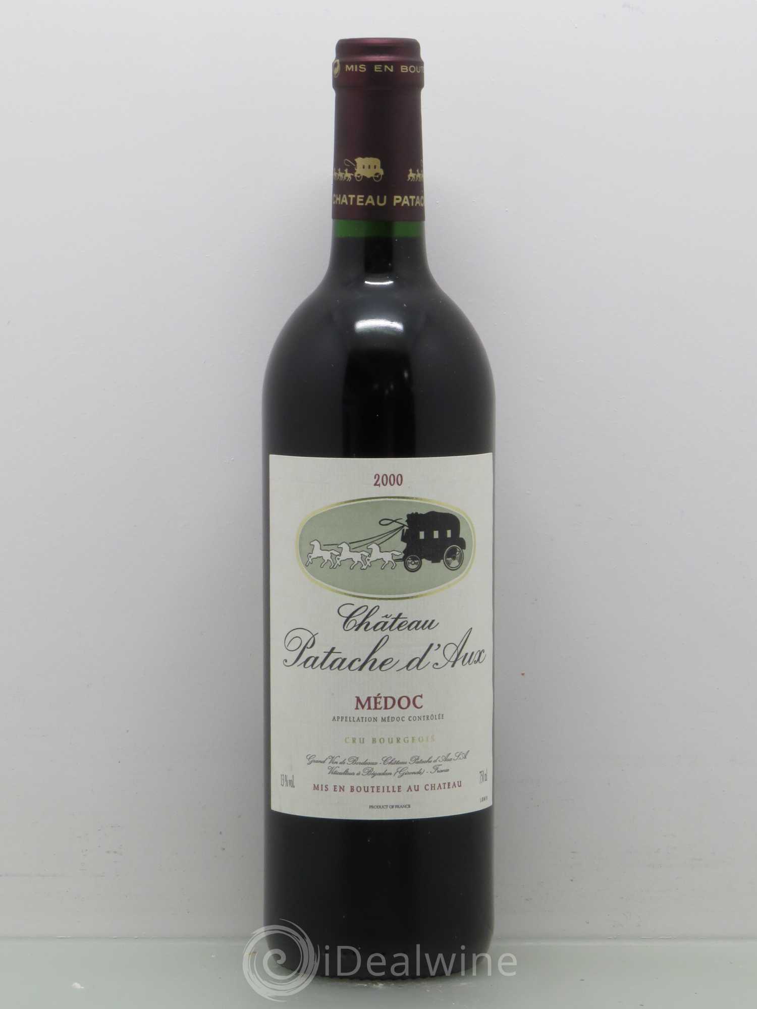 Château Patache d'Aux Cru Bourgeois 2000 - Posten von 1 Flasche - 0