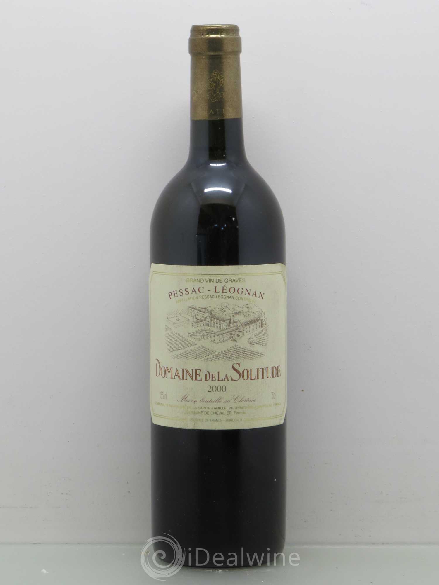 Domaine de la Solitude 2000 - Lot de 1 bouteille - 0
