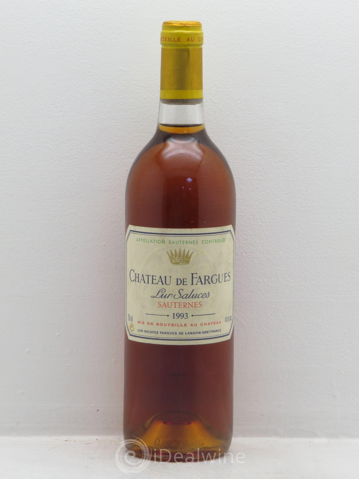 Château de Fargues 1993 - Lotto di 1 bottiglia - 0