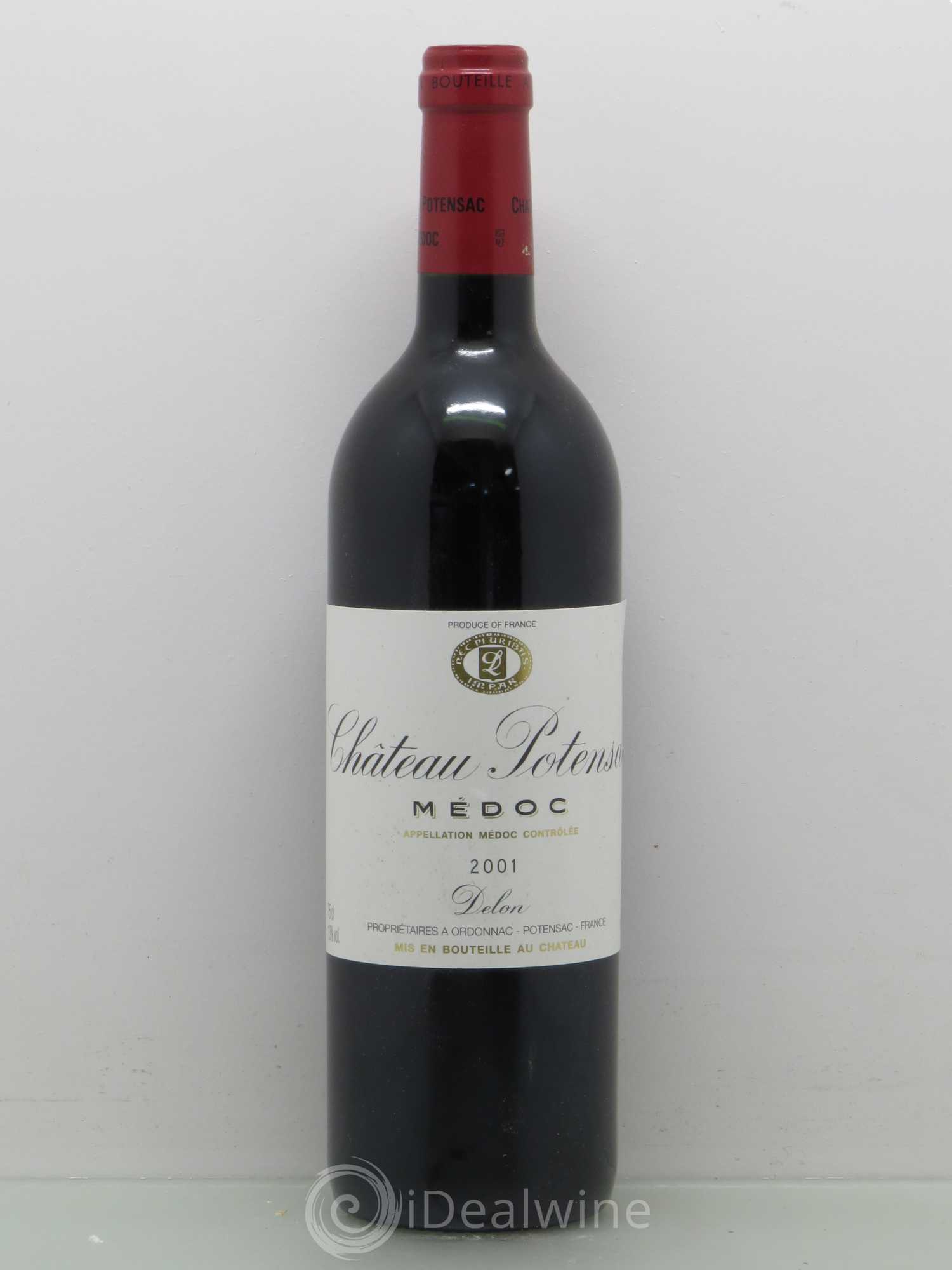 Château Potensac 2001 - Lot de 1 bouteille - 0