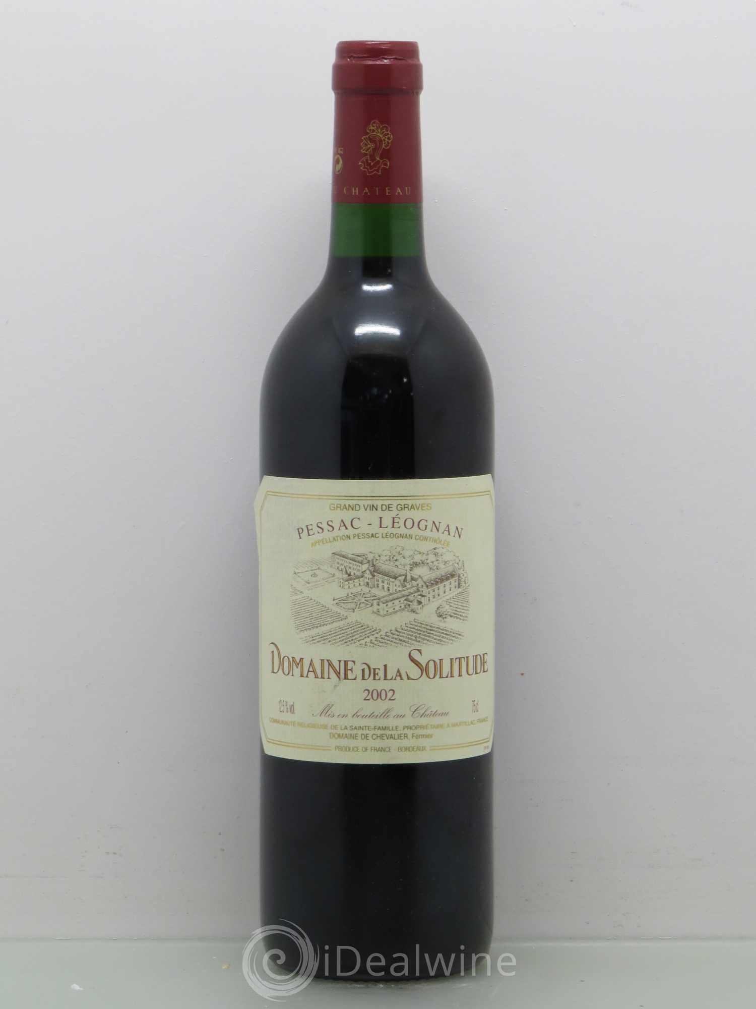 Domaine de la Solitude 2002 - Posten von 1 Flasche - 0