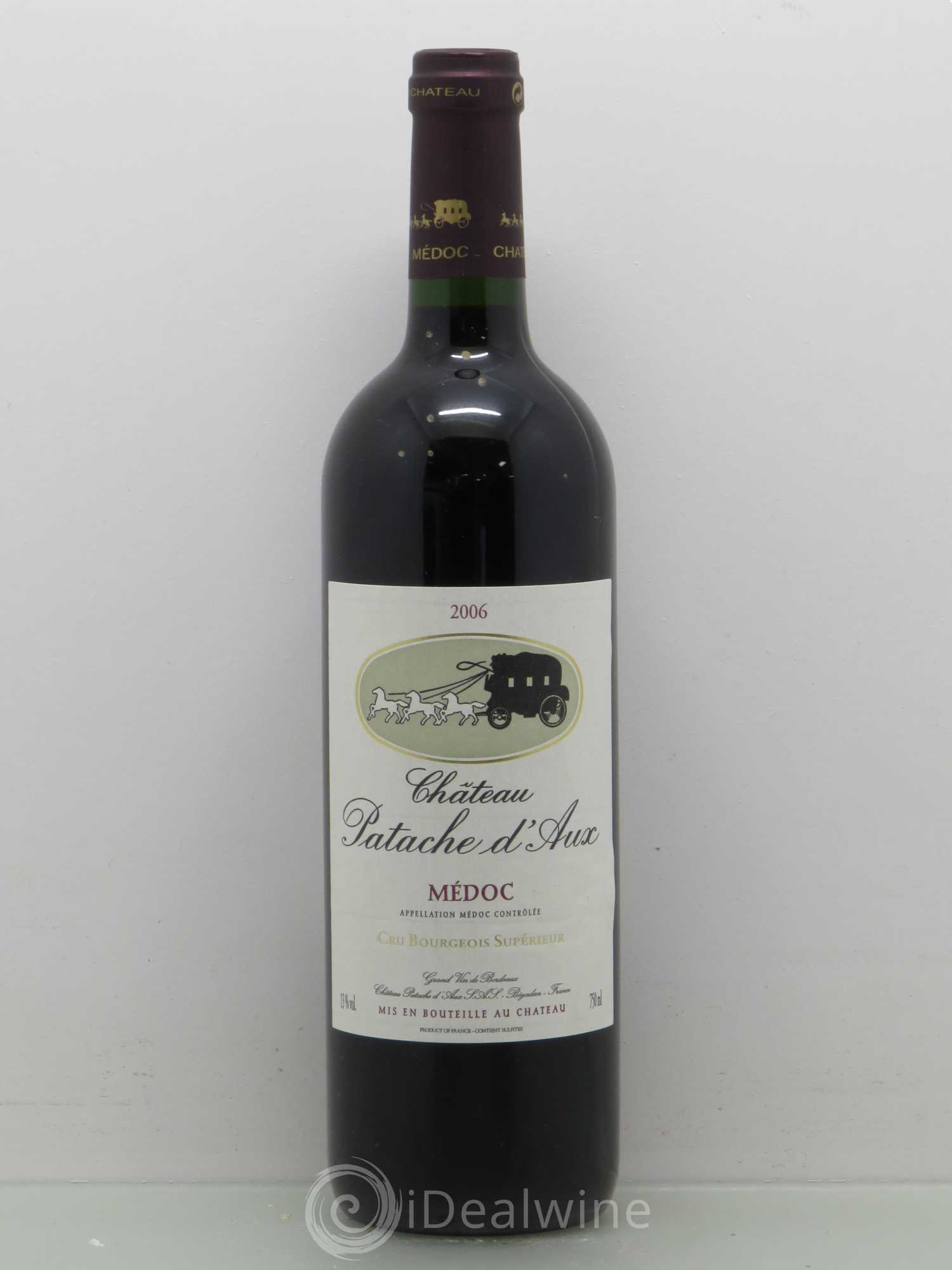Château Patache d'Aux Cru Bourgeois (sans prix de reserve) 2006 - Lot de 1 bouteille - 0