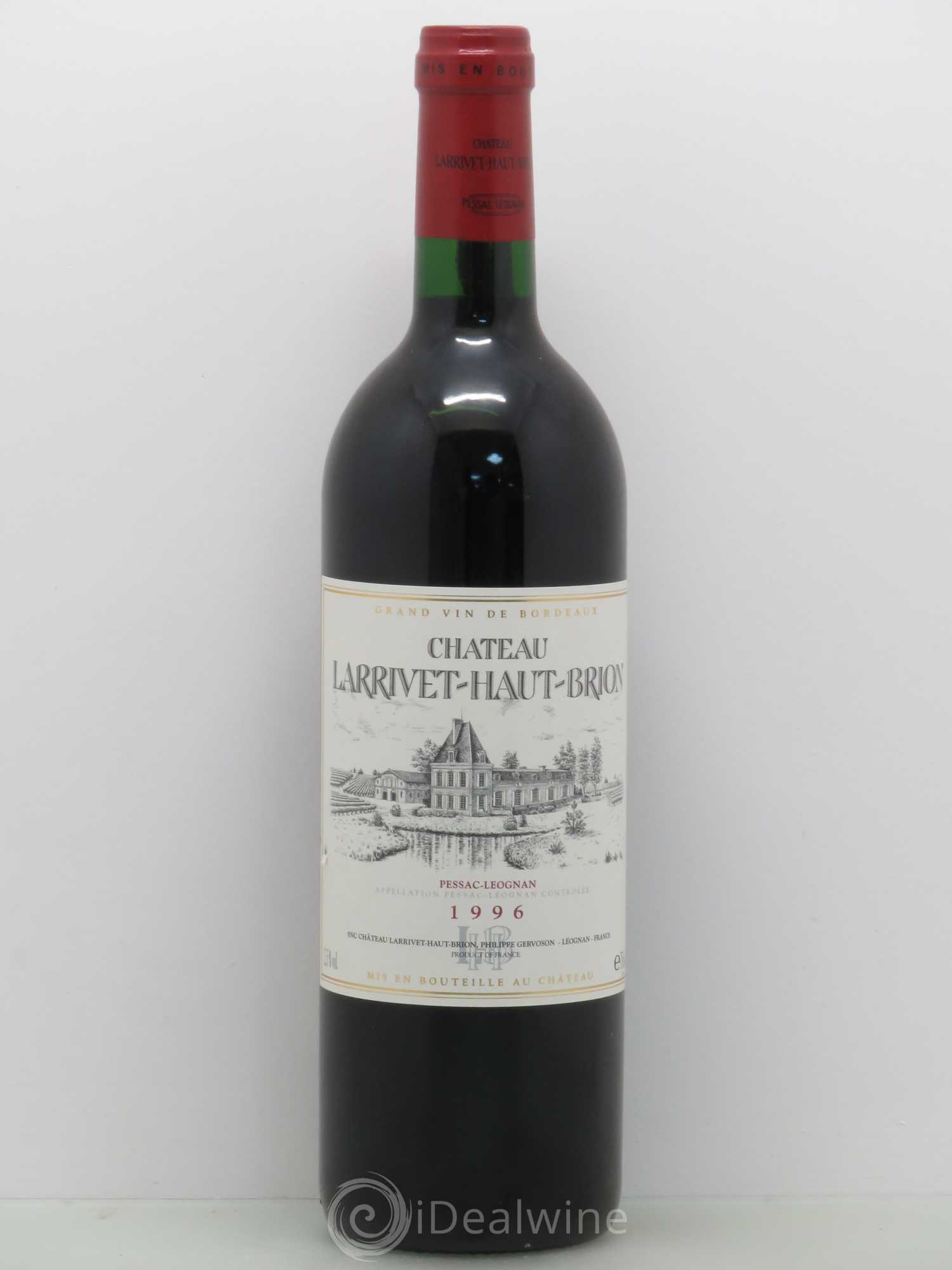 Château Larrivet Haut-Brion 1996 - Lot of 1 bottle - 0
